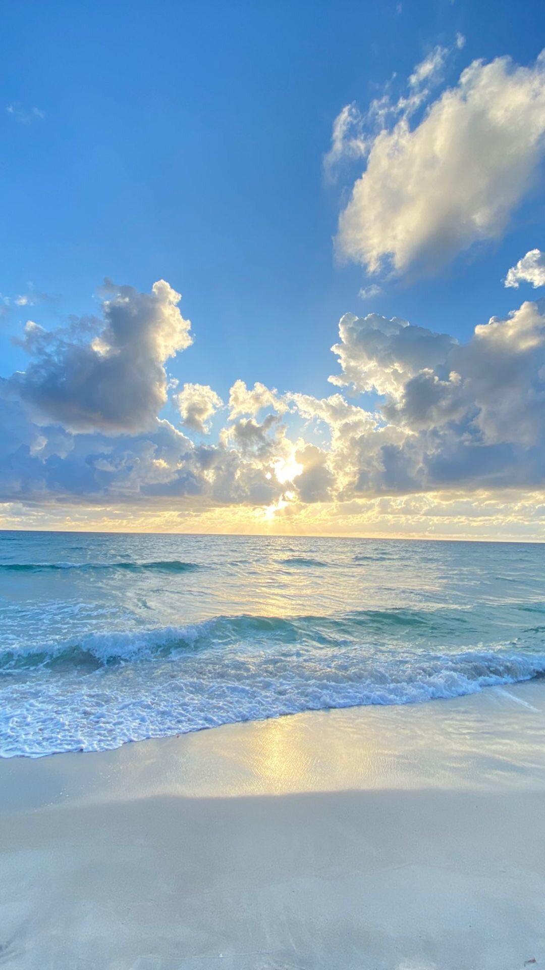Heavenly Sunrise in South Beach, Miami