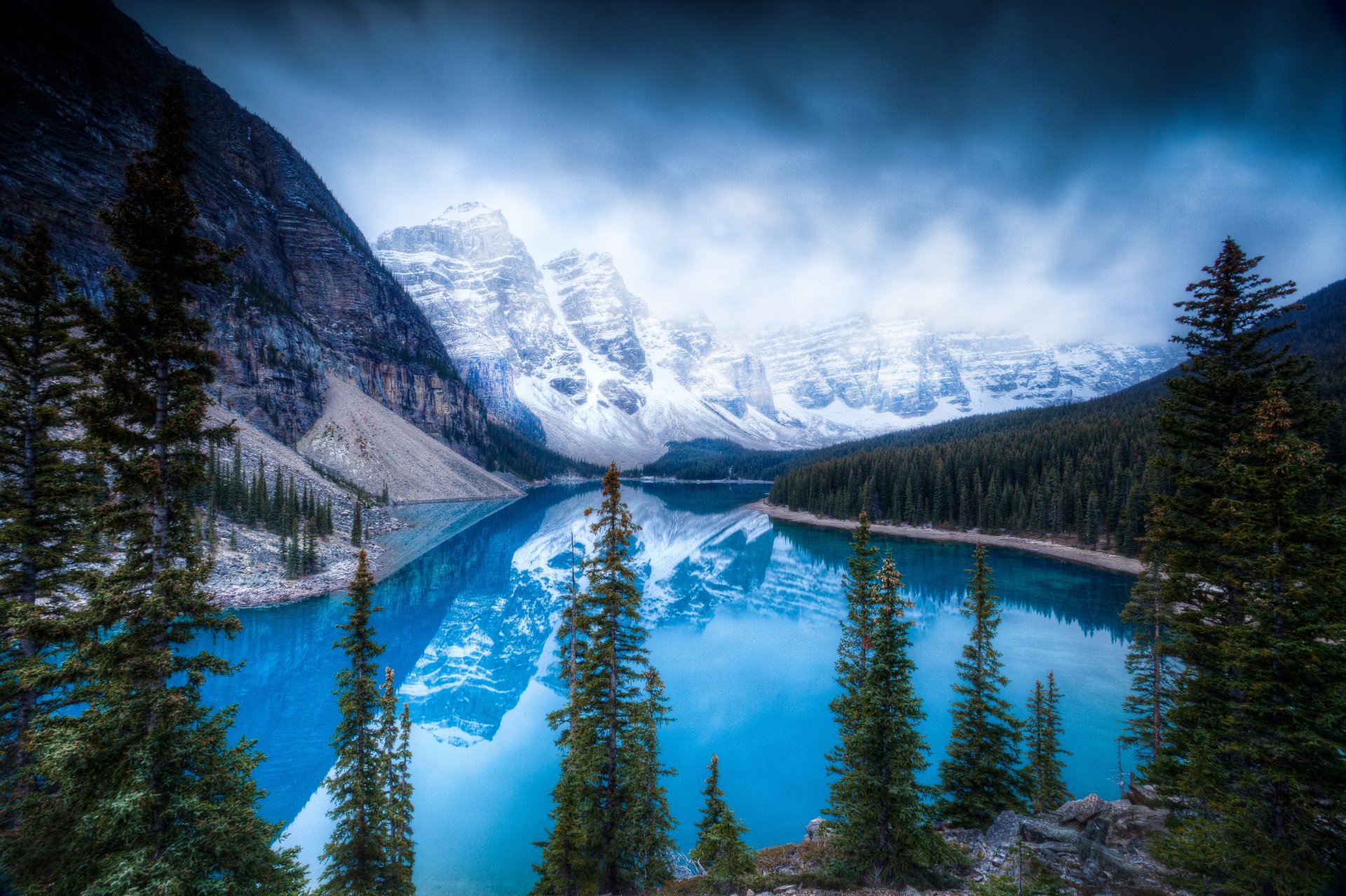 Stunning Moraine Lake Reflection