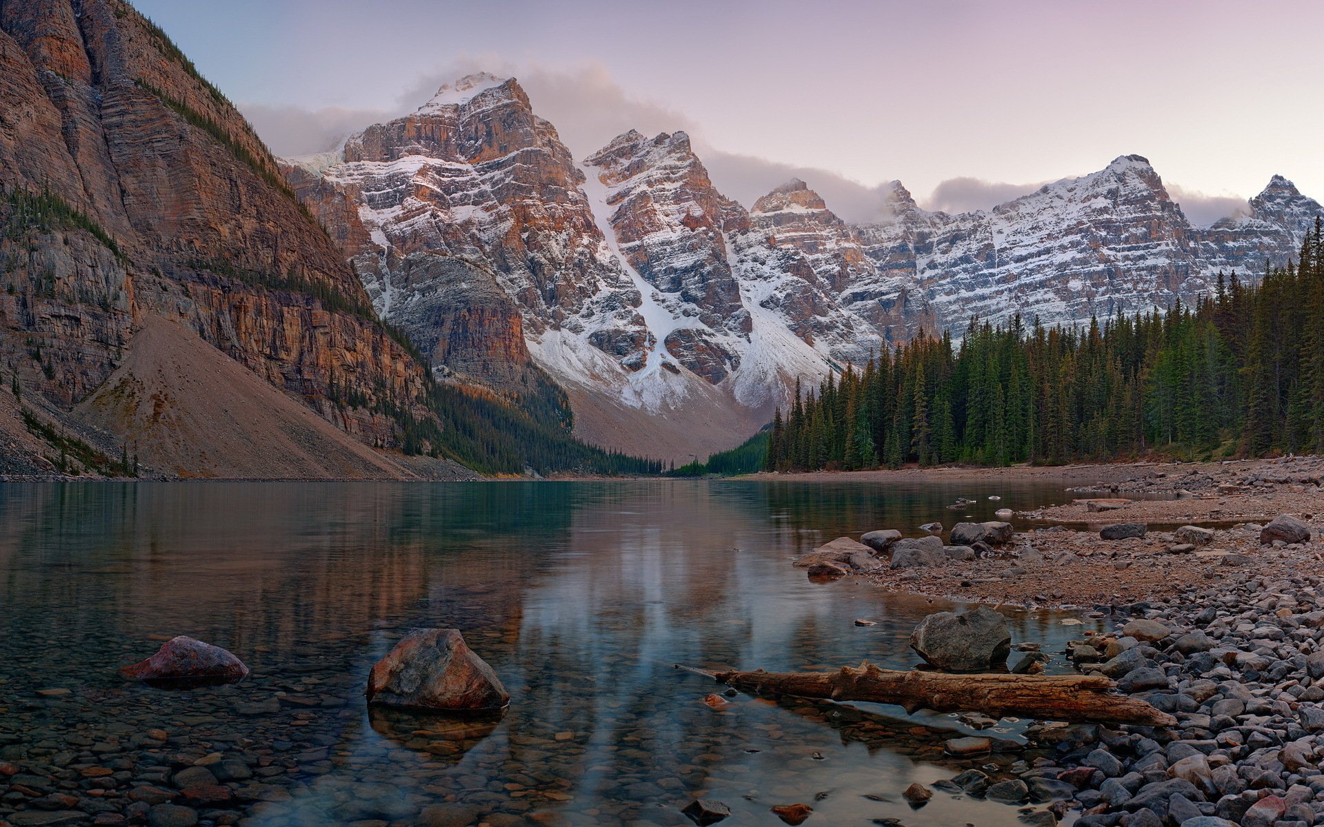 Nature Moraine Lake HD Wallpaper
