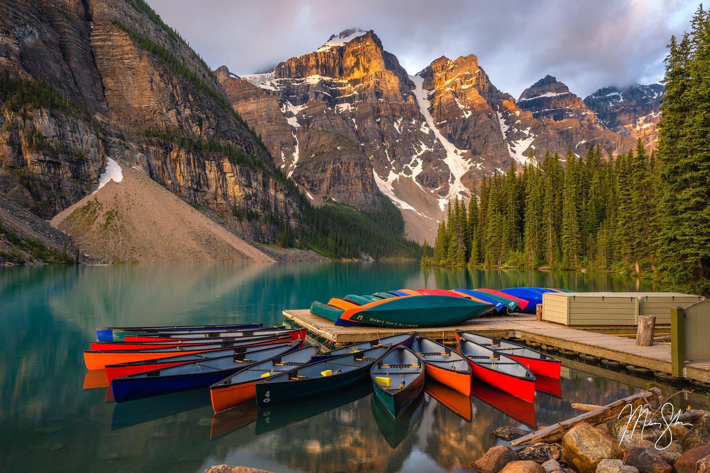 Classic Canada. Moraine Lake, Banff