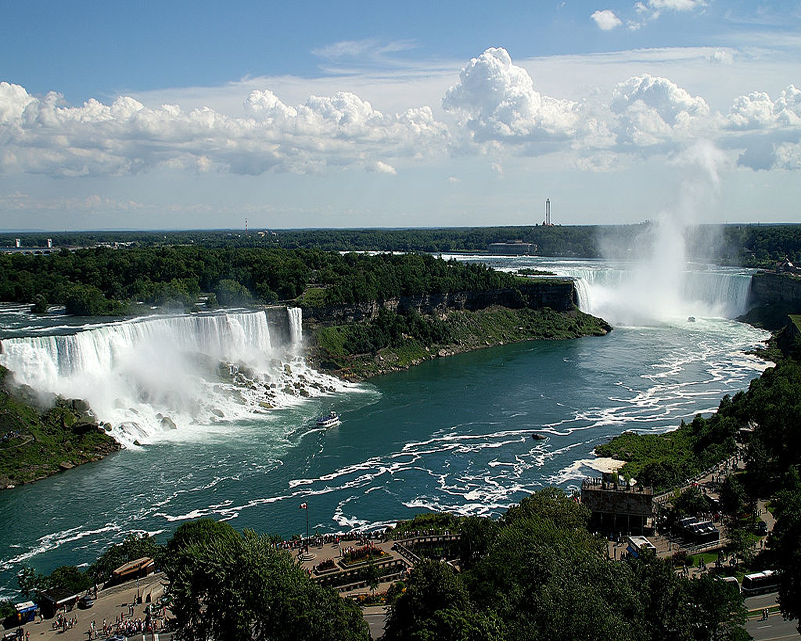 Niagara Falls at The Border