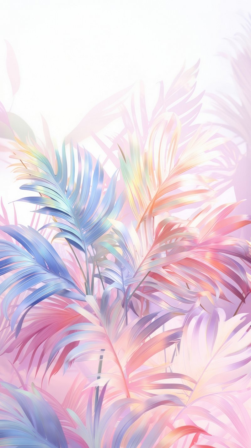 Abstract Pastel Phone Wallpaper Image