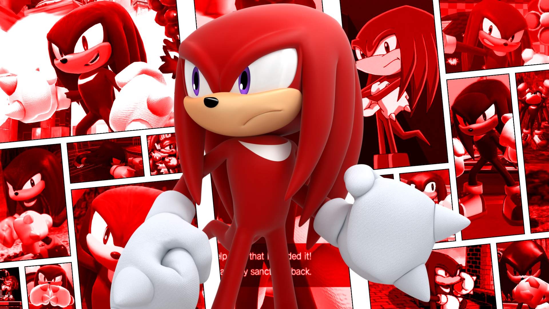 Knuckles the Echidna Wallpaper 25