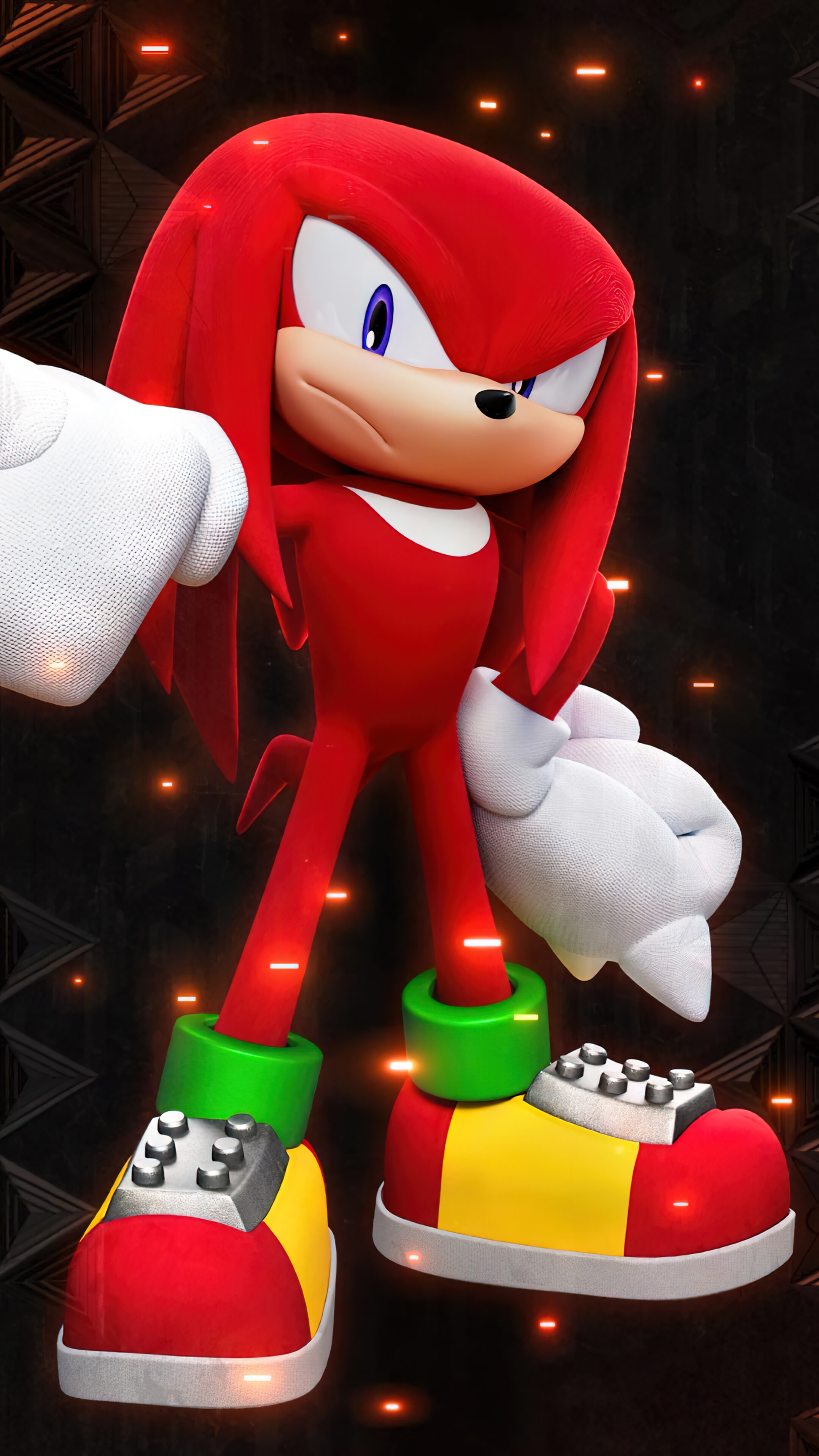 Sonic Frontiers Knuckles 4K Wallpaper
