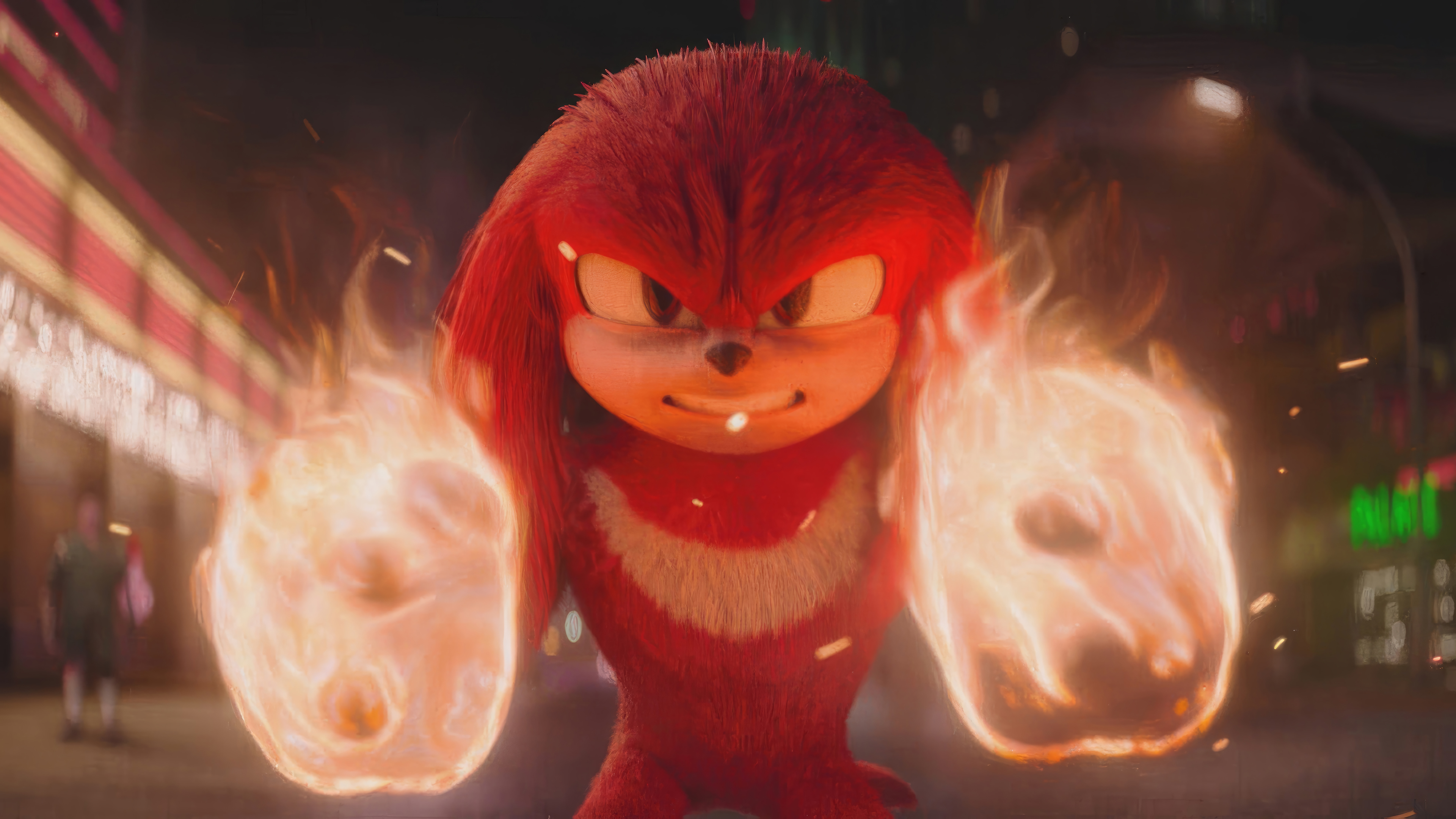 Knuckles Series 4K Wallpaper HD PC a
