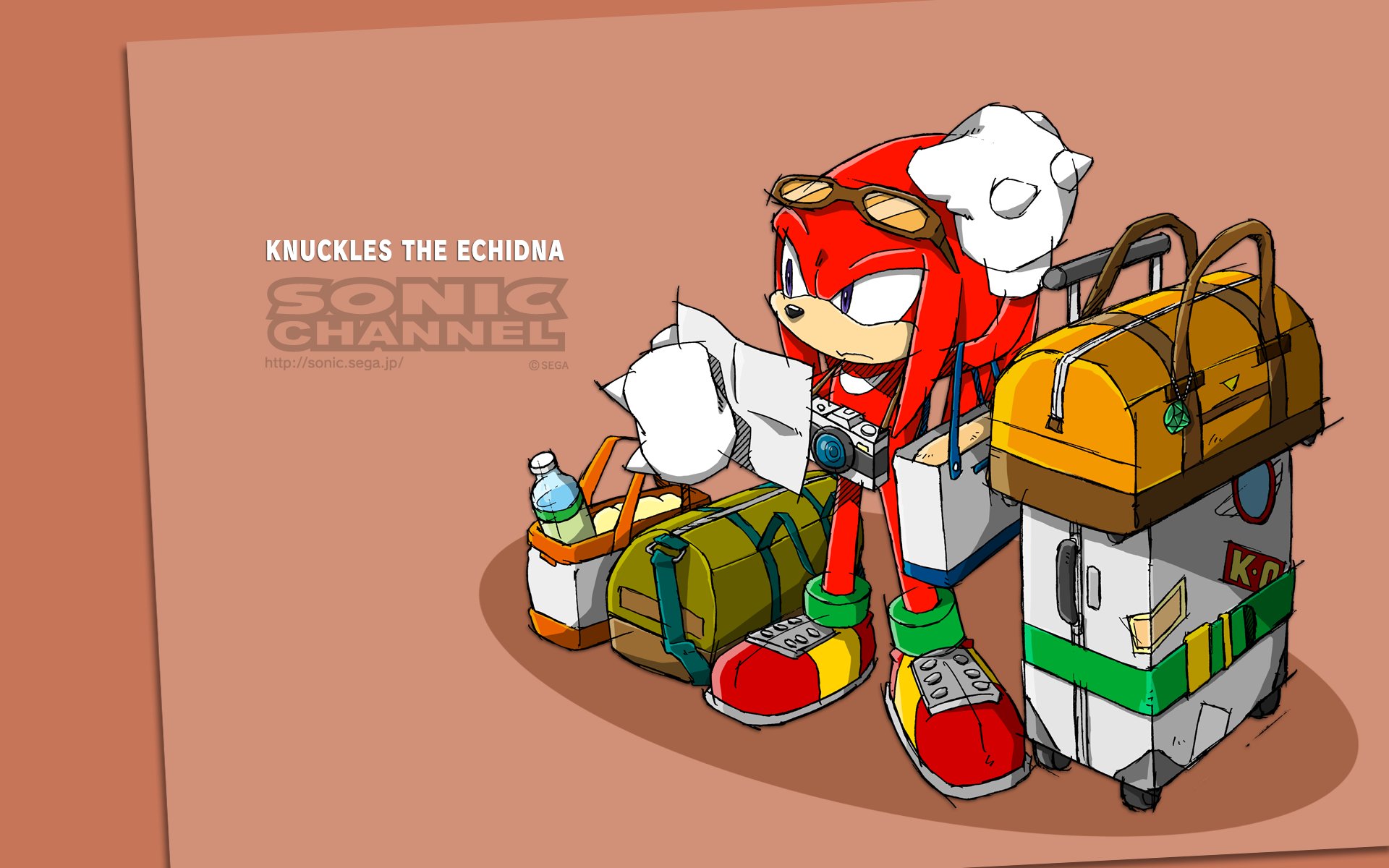 Knuckles wallpaper, released
