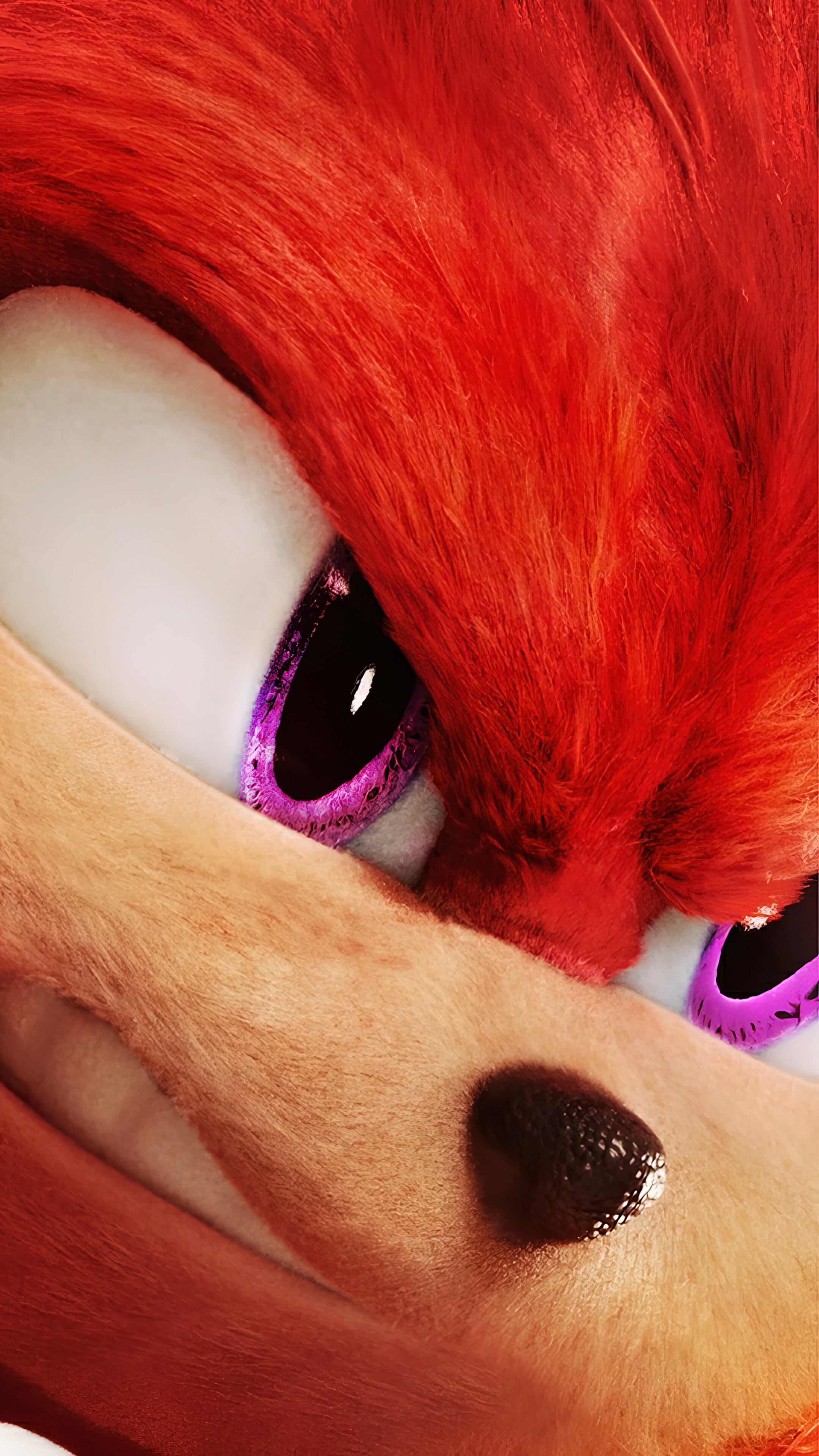 Knuckles Sonic 2 Movie 4K Wallpaper