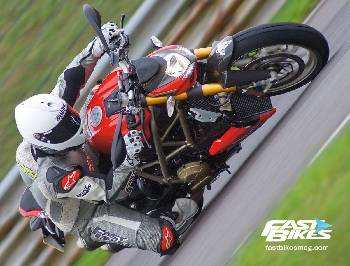 Ducati Streetfigher Kneedown Wallpaper