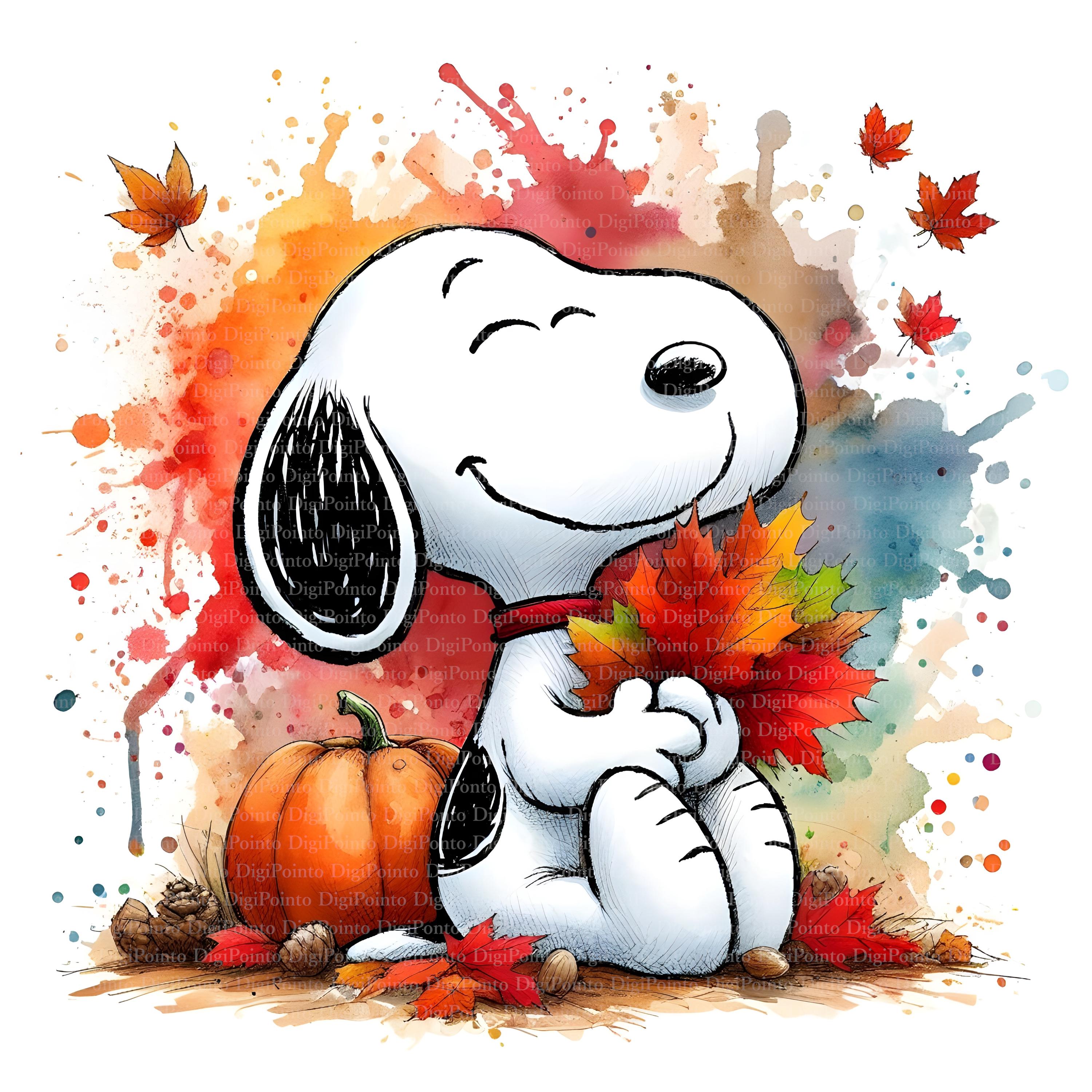 Snoopy Autumn