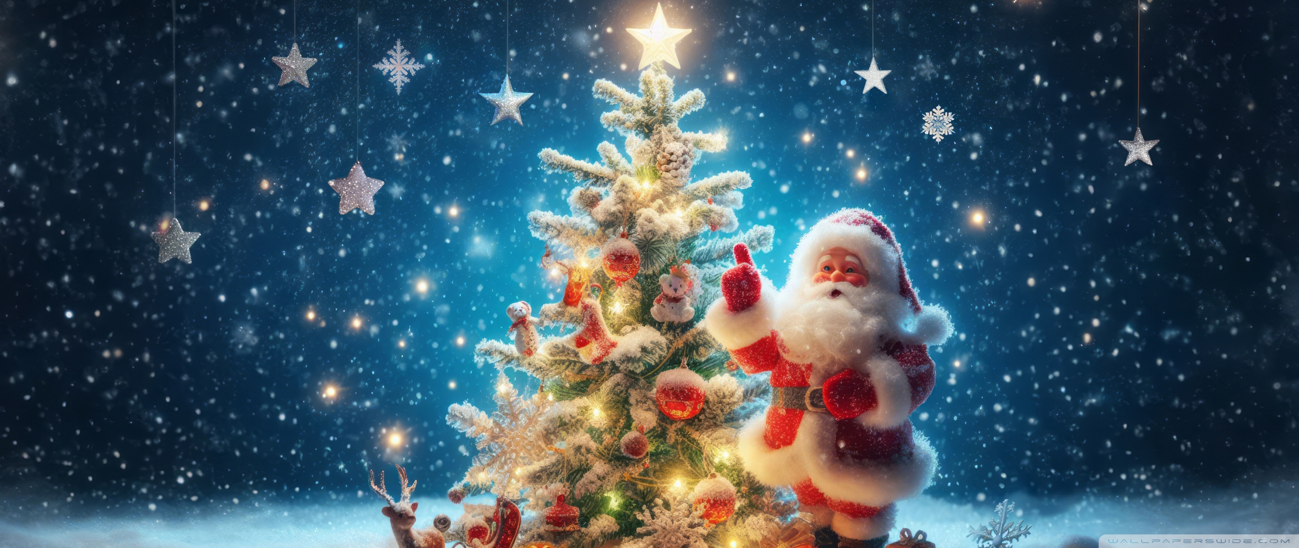 Merry Christmas 2023 Ultra HD Wallpaper