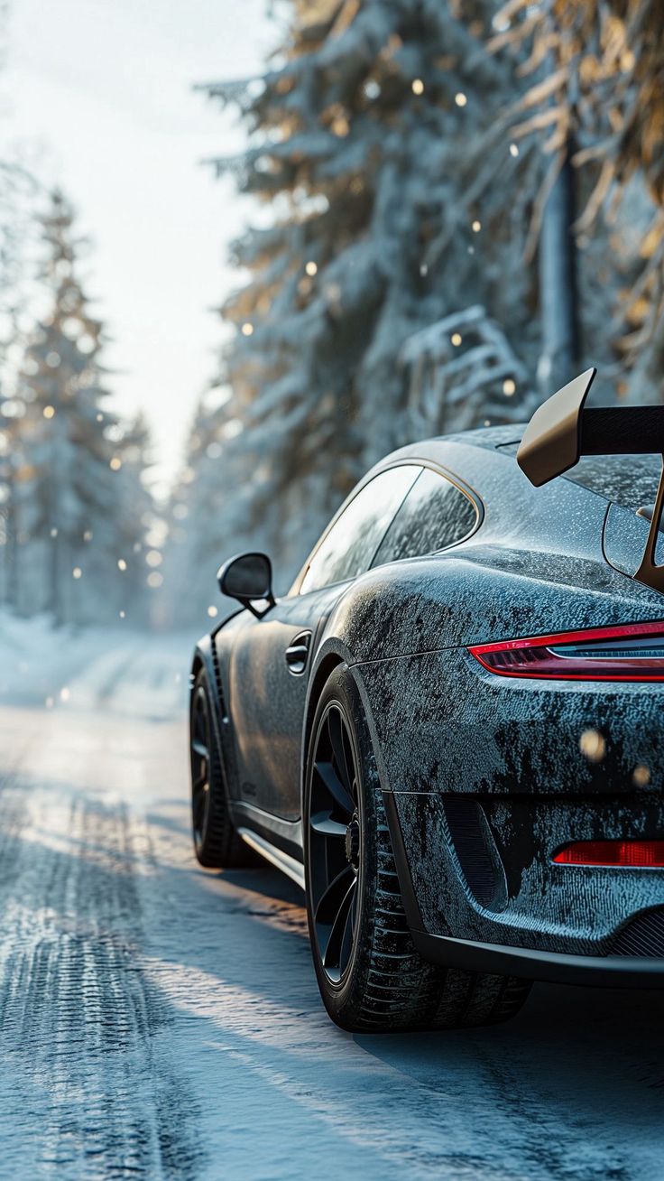 Wallpaper car, road, forest, trees, winter, Cars 4K by user4330483. Download wallpaper car, road, forest, trees, winter for free