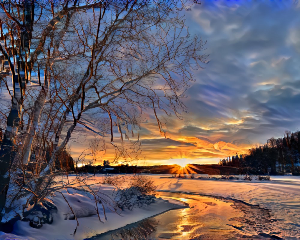 Sunset Photo and Artwork