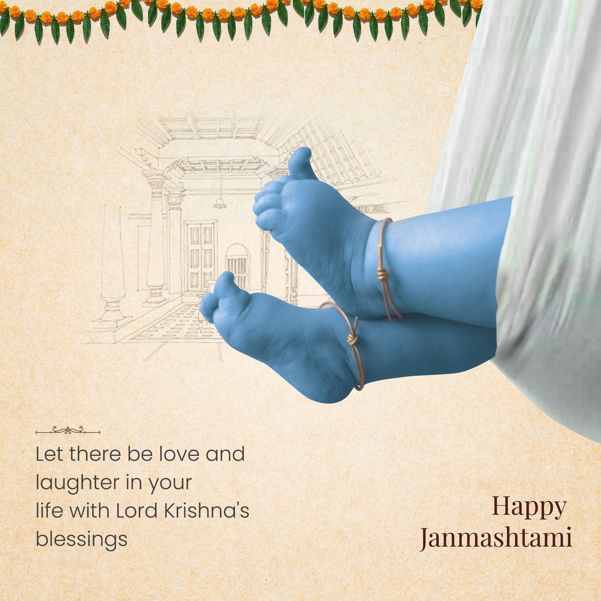 Happy Krishna Janmashtami Wishes 2024