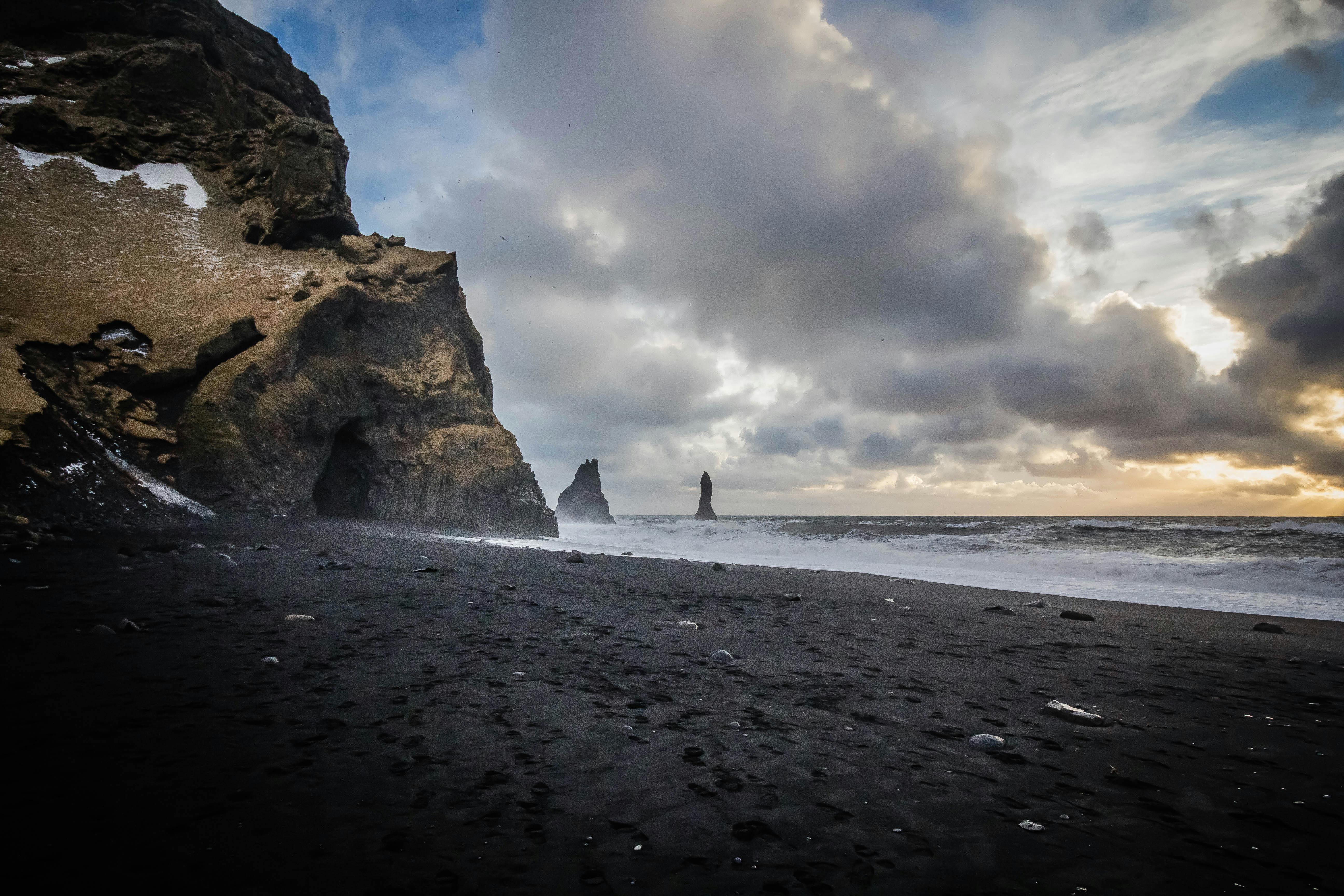 Black Sand Beach Photo, Download The BEST Free Black Sand Beach & HD Image