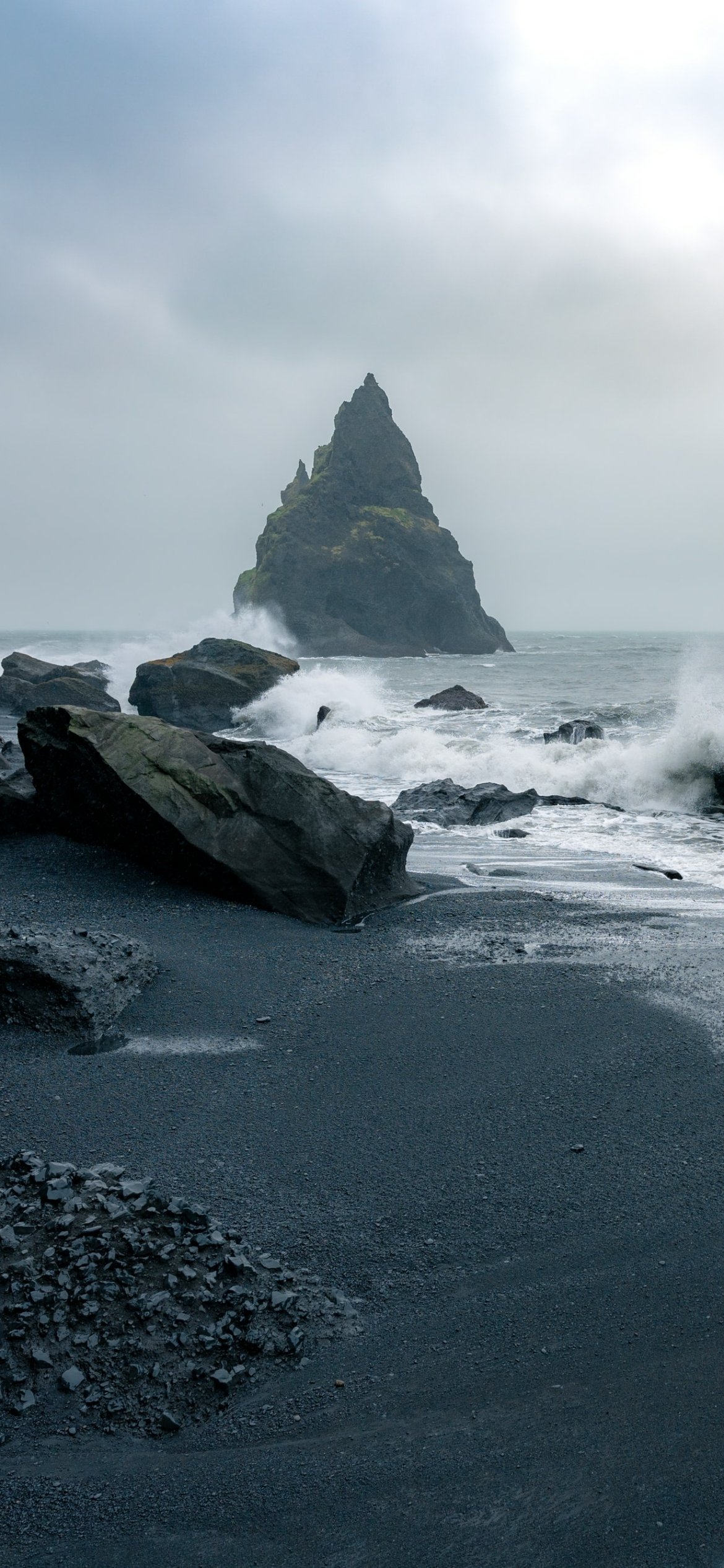 Iceland Nature Beach Phone Wallpaper