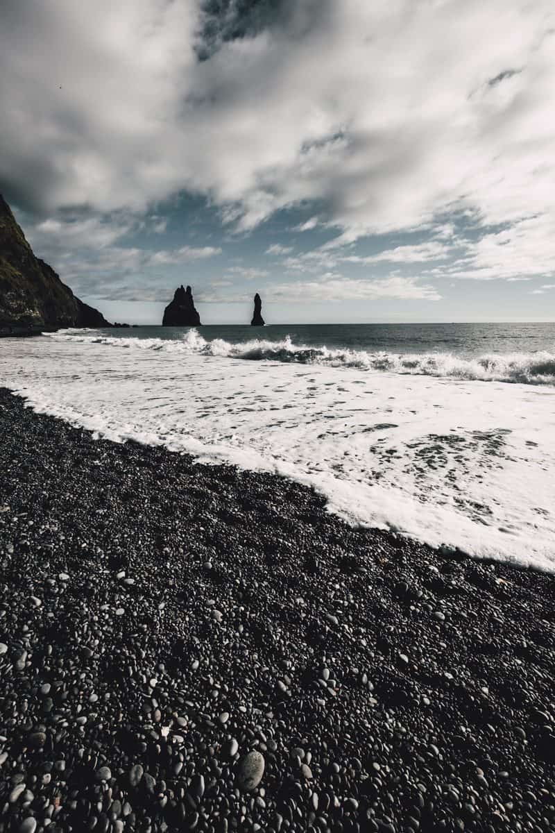 Black Sand Beaches in Iceland