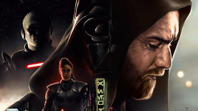 Obi Wan Kenobi Series Poster Art 4K