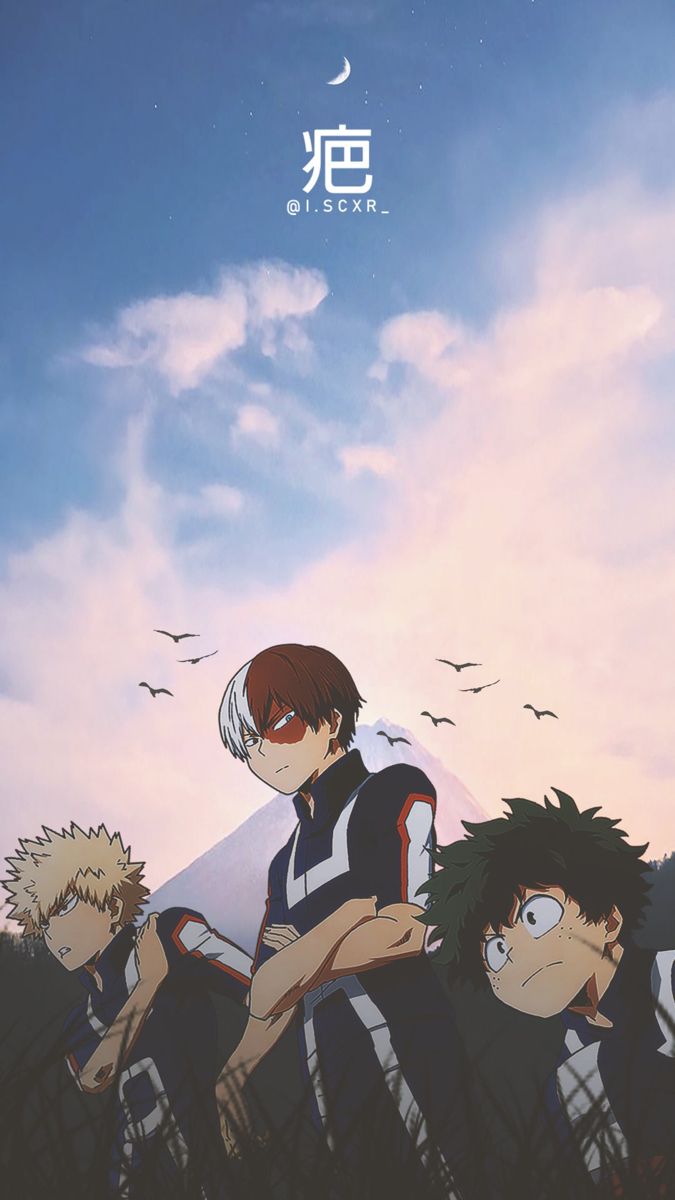 bakugo shoto and deku