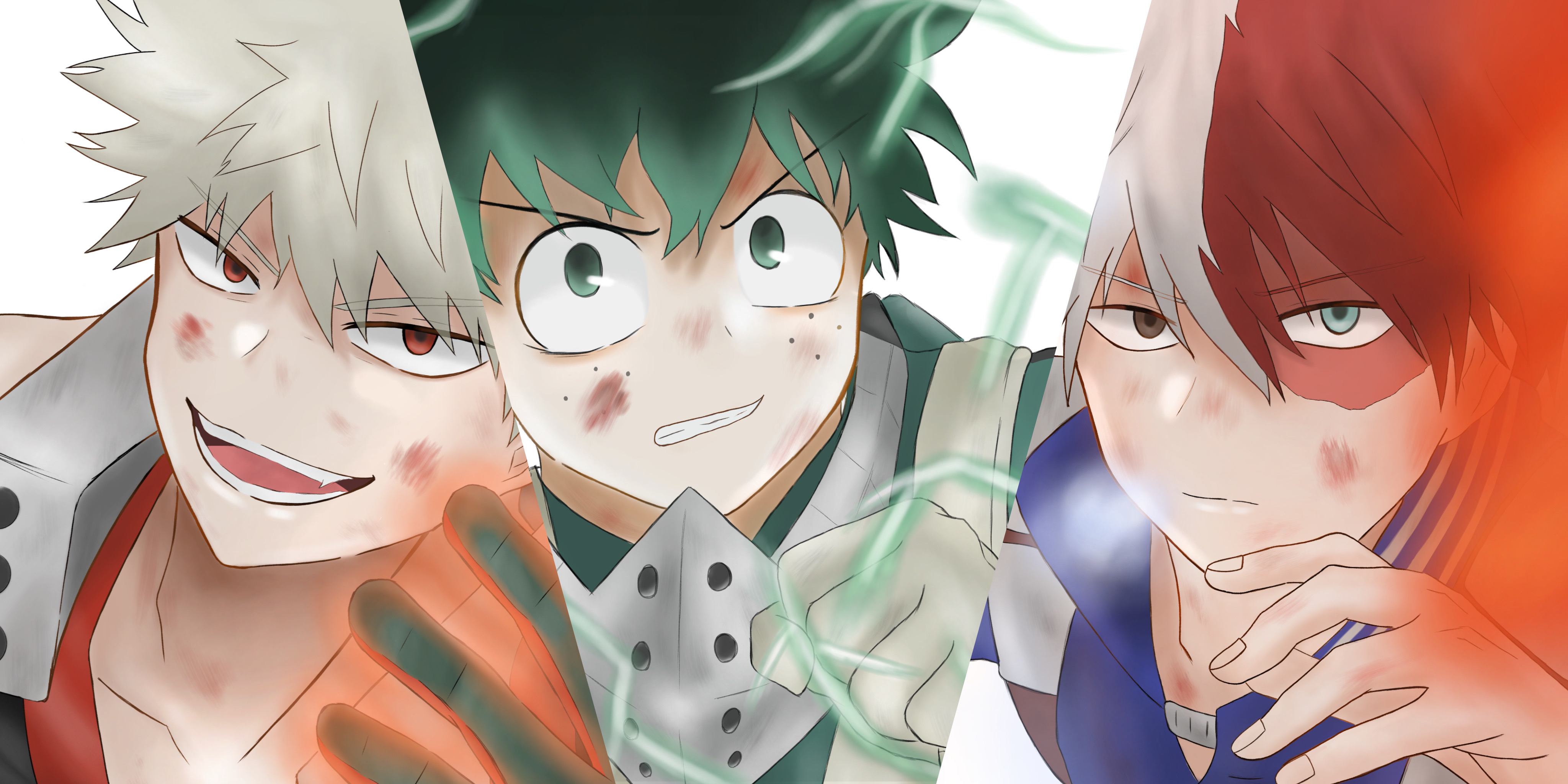 Download Katsuki Bakugou Izuku Midoriya