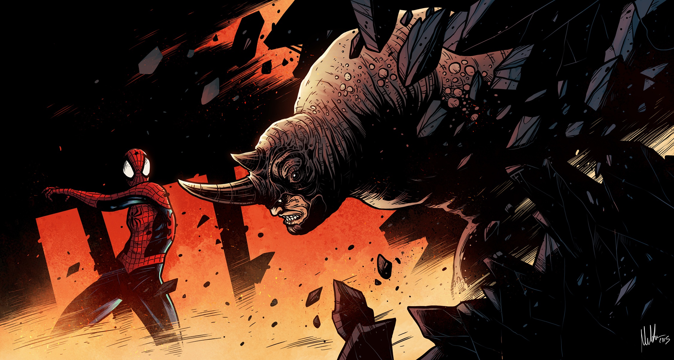 Rhino (Marvel Comics) Comic Spider Man