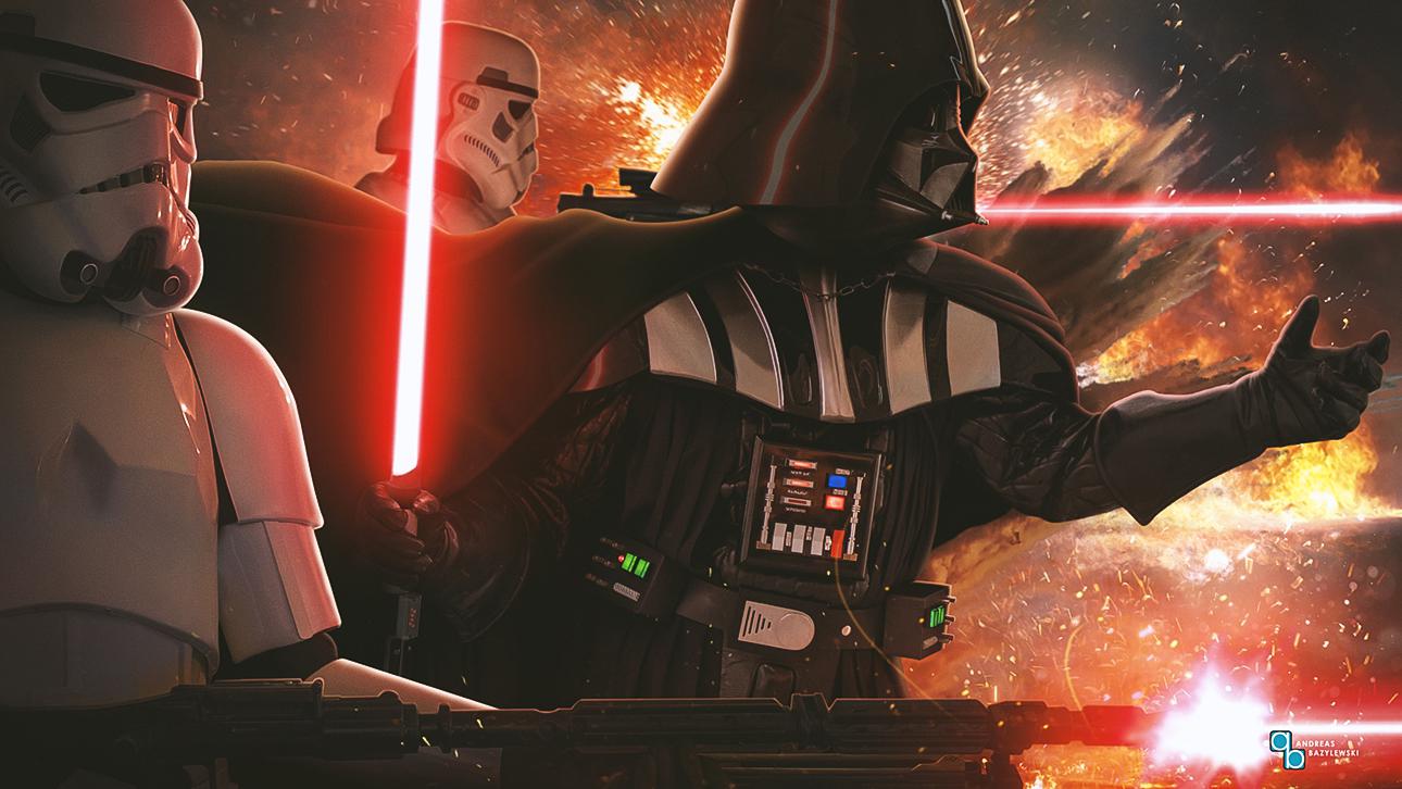 Darth Vader & the Imperial army