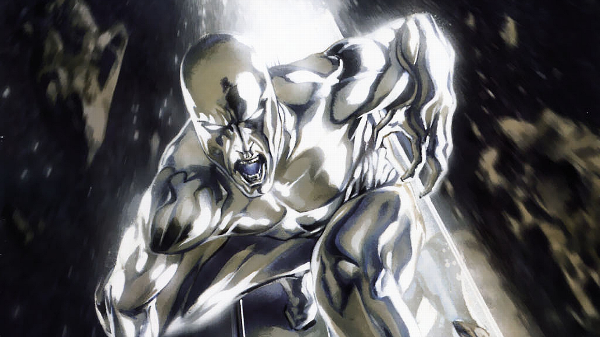 Download Comic Silver Surfer HD Wallpaper
