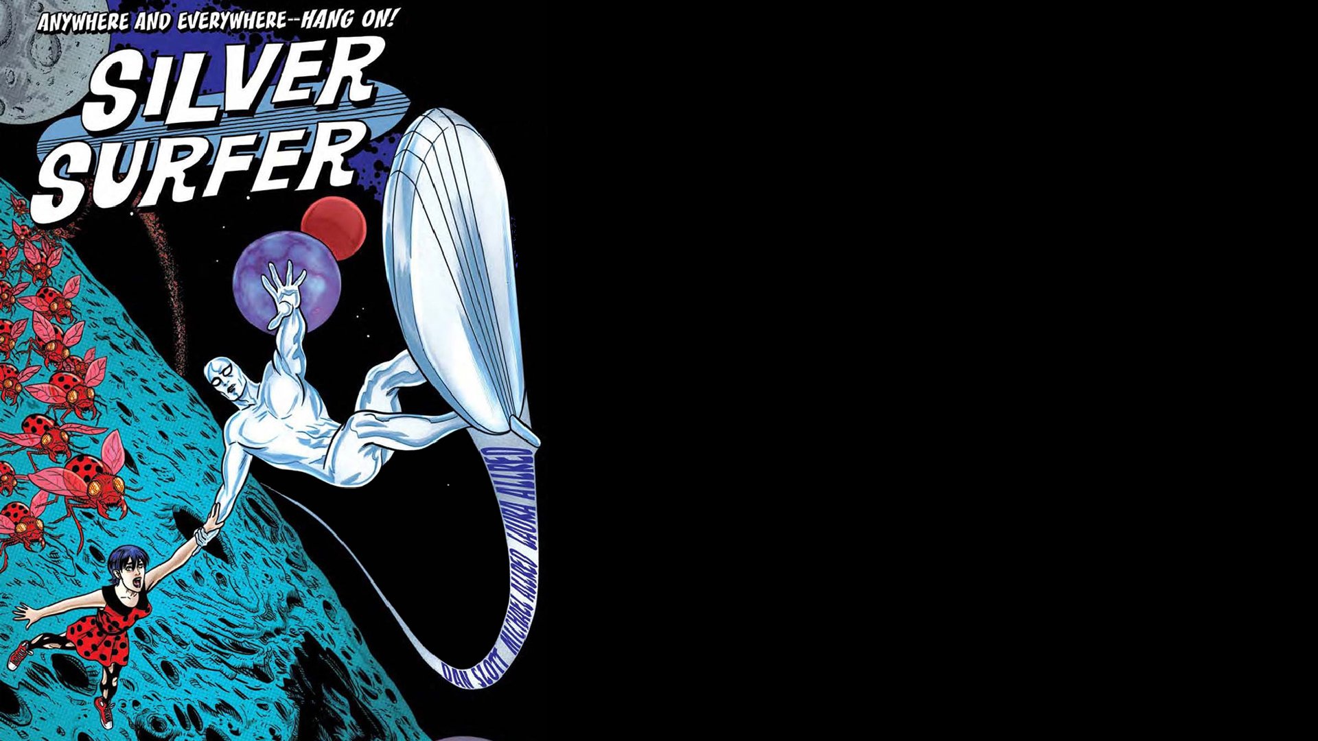 Download Comic Silver Surfer HD Wallpaper