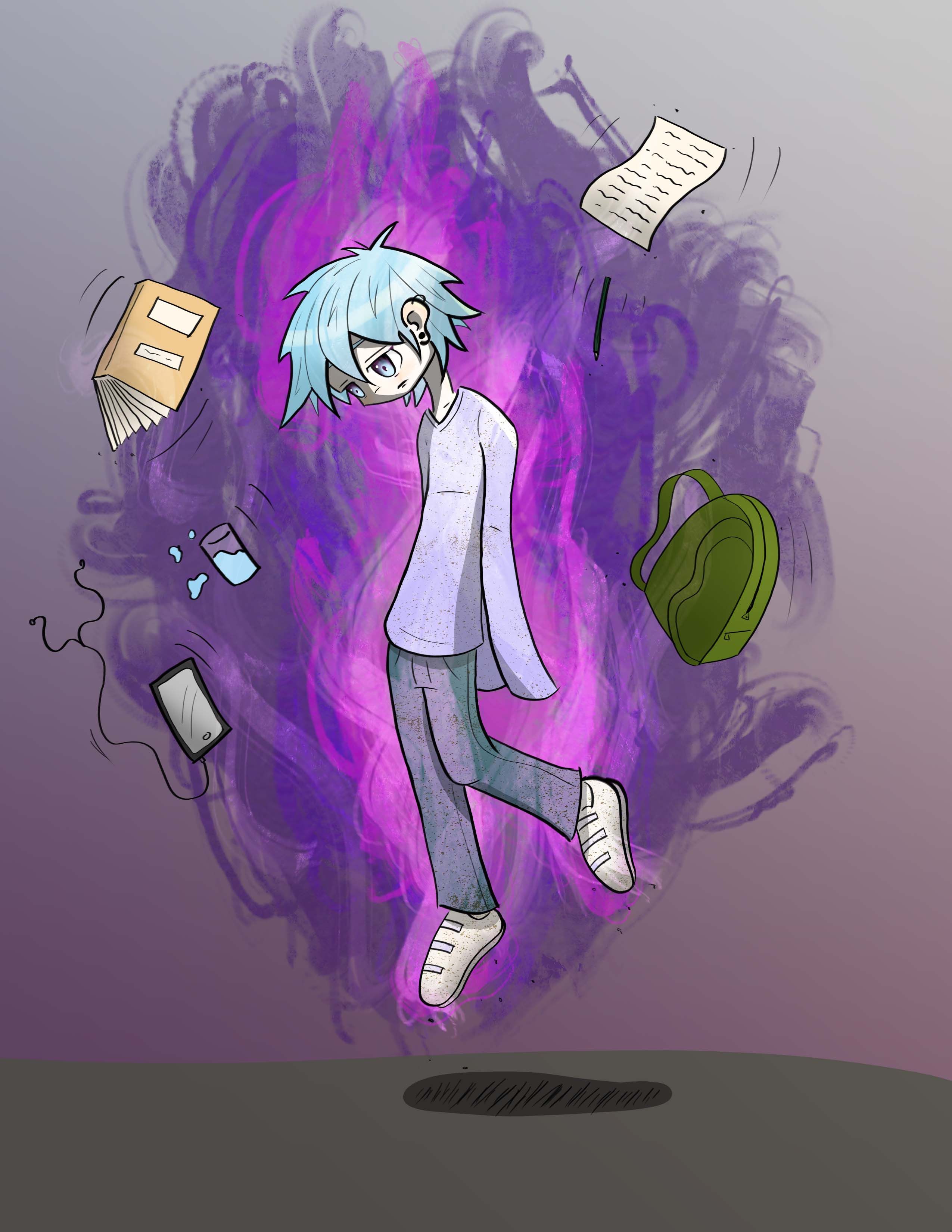 Anime Telekinesis