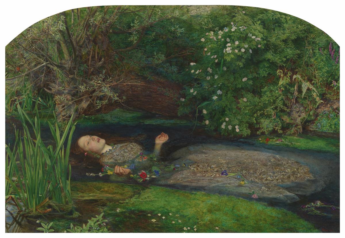 Ophelia', Sir John Everett Millais, Bt