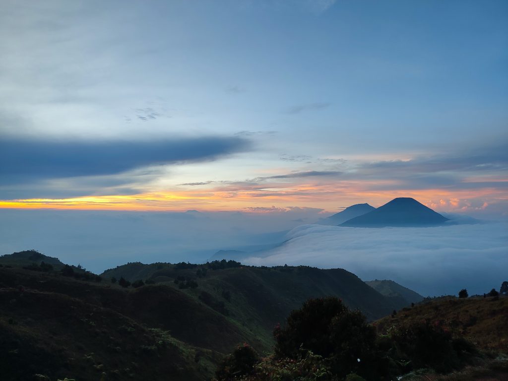 Prau Volcano in Indonesia—all