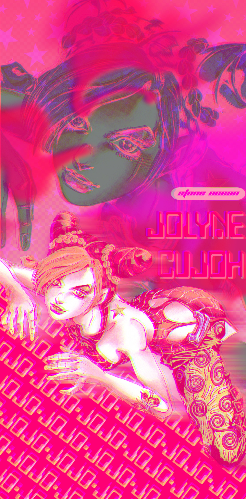 wallpaper with a cute hot pink y2k