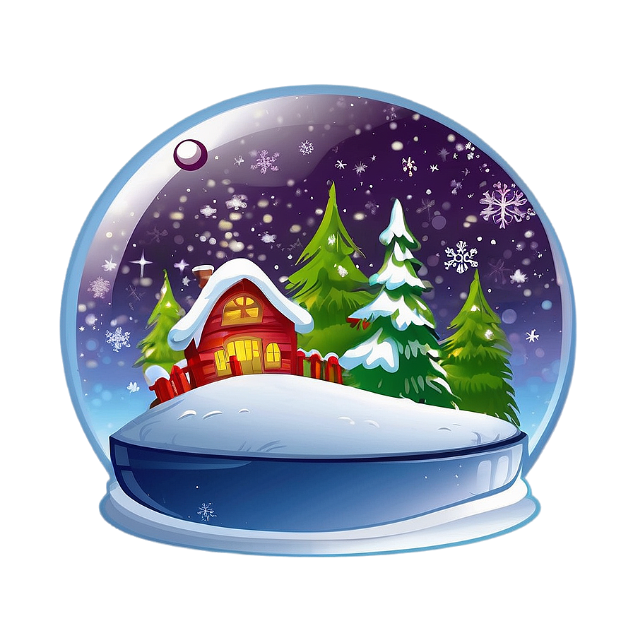 Download Snow Globe Scenery Png Tvh