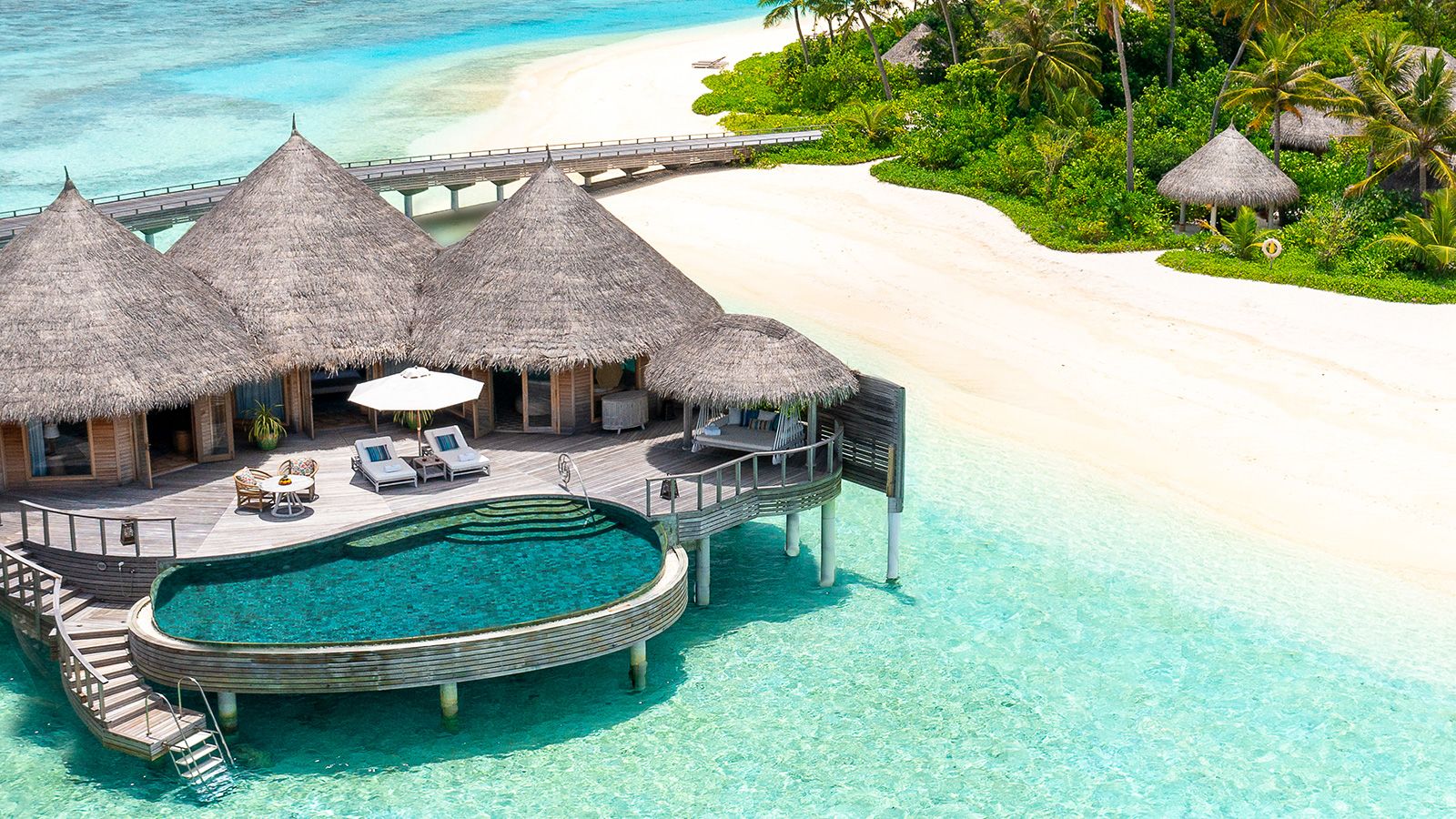 The most incredible overwater villas