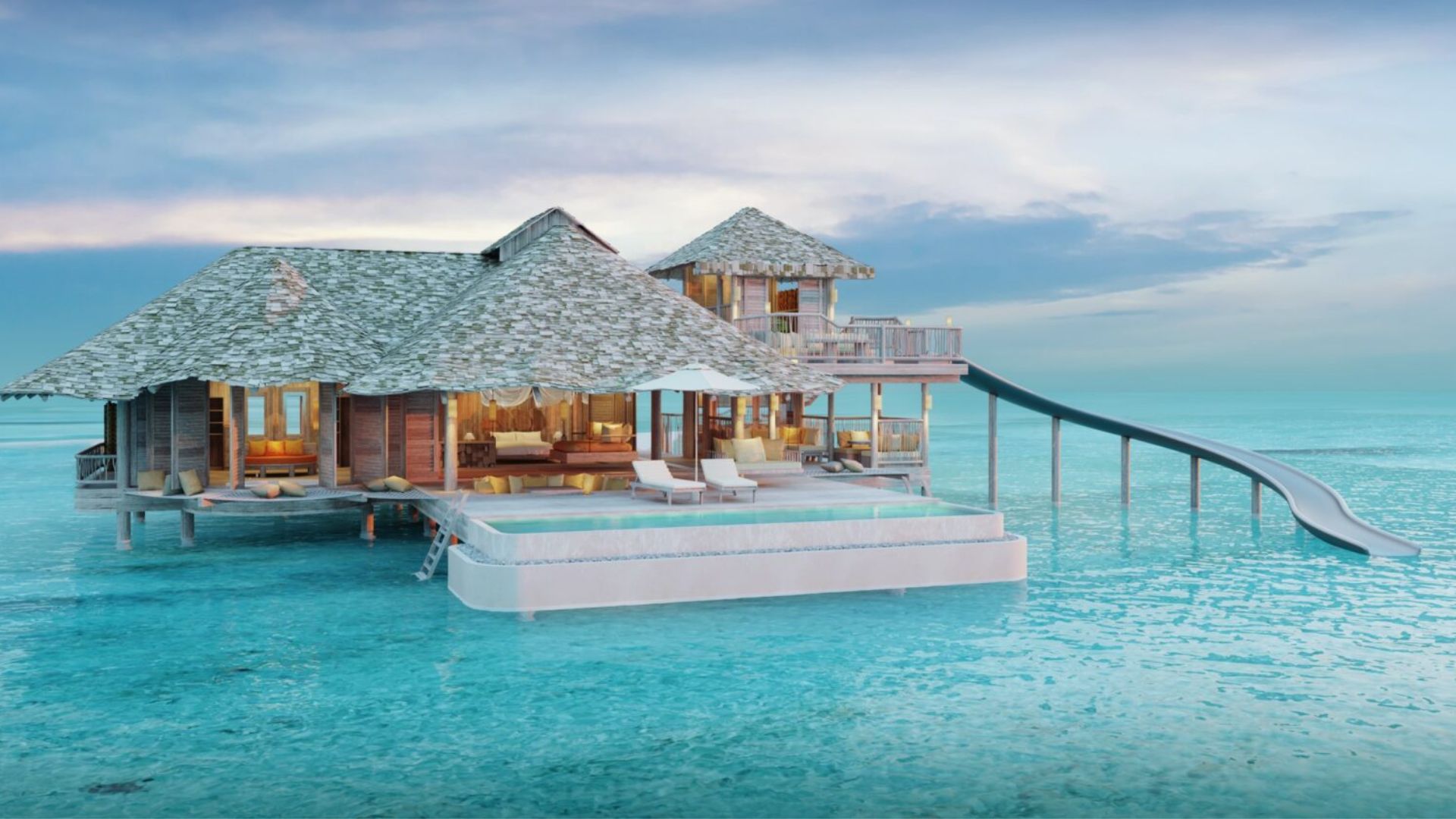 Maldives' First Floating Villa