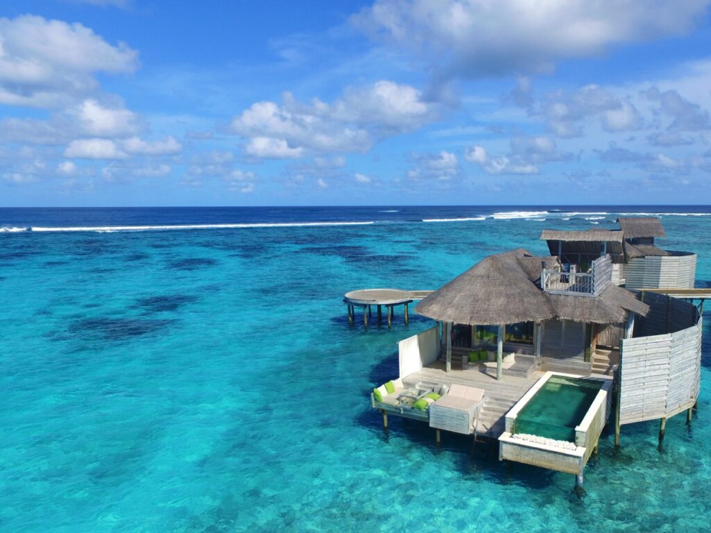 Overwater Bungalows in the Maldives