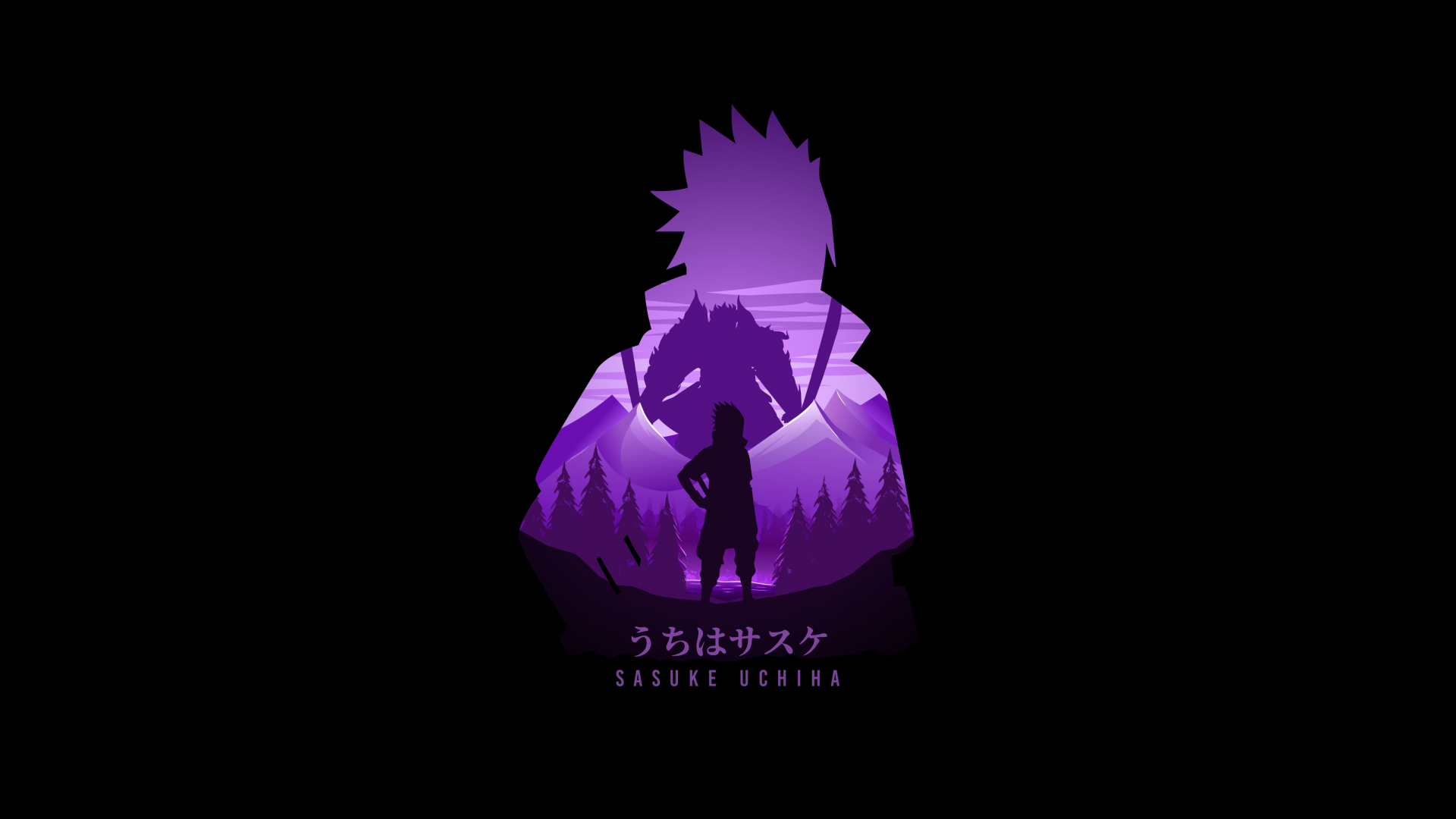 Sasuke Uchiha Wallpaper 4K, AMOLED