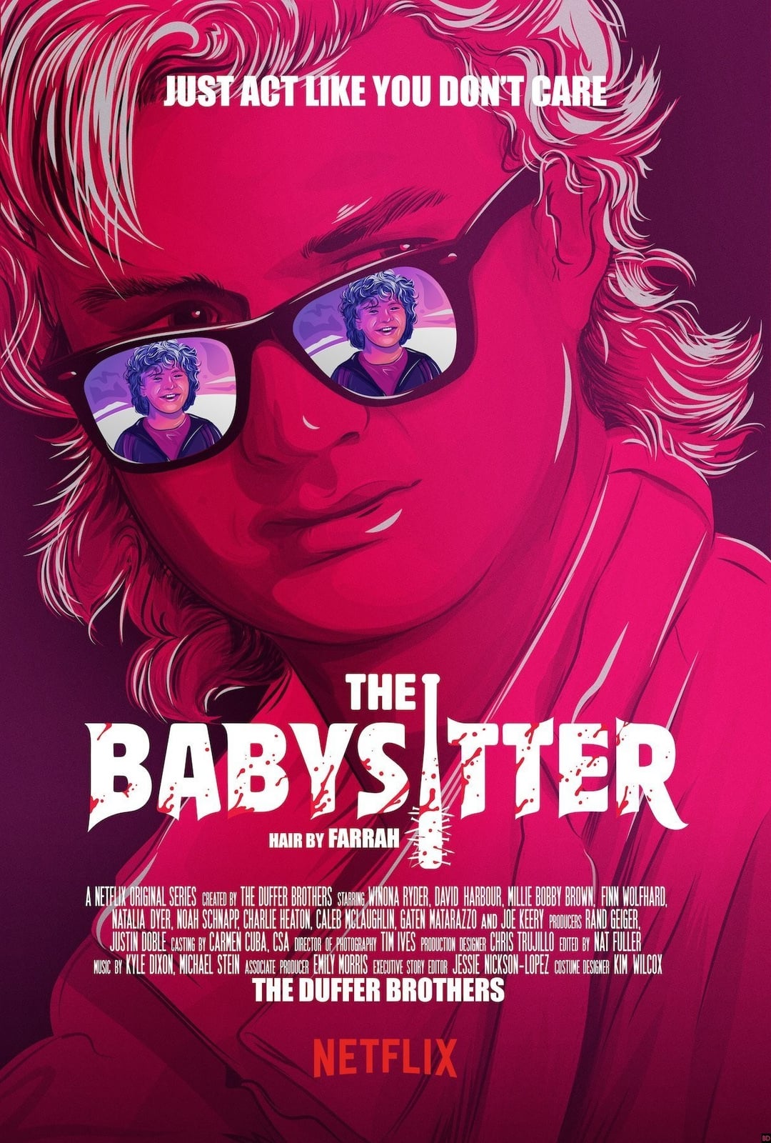 The Babysitter” Spoof Poster