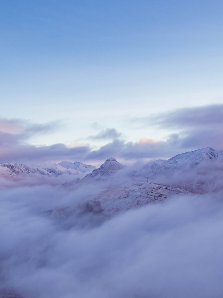 Wallpaper 4K, Glacier mountains