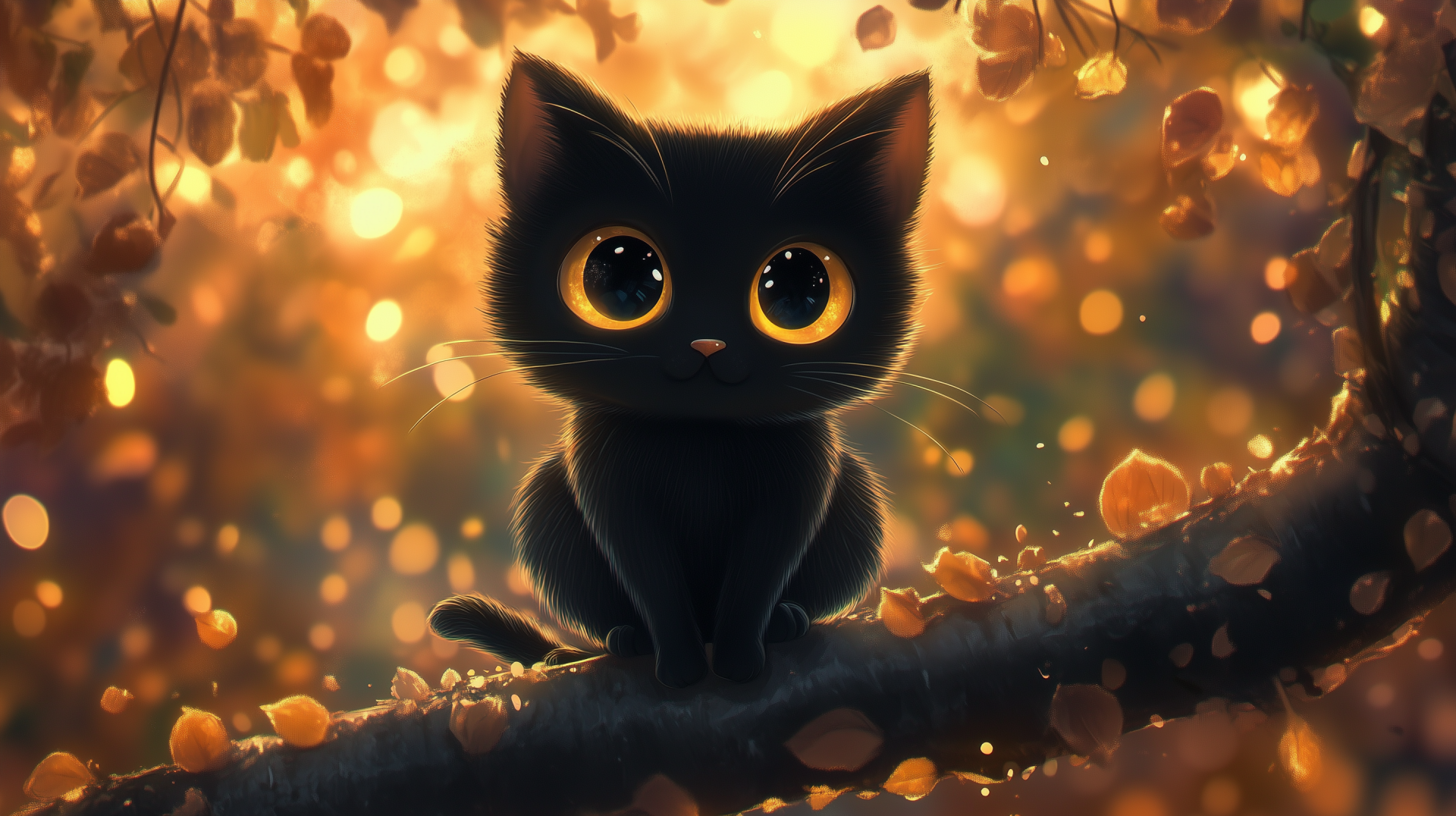 Chococat HD Wallpaper: A Charming Black