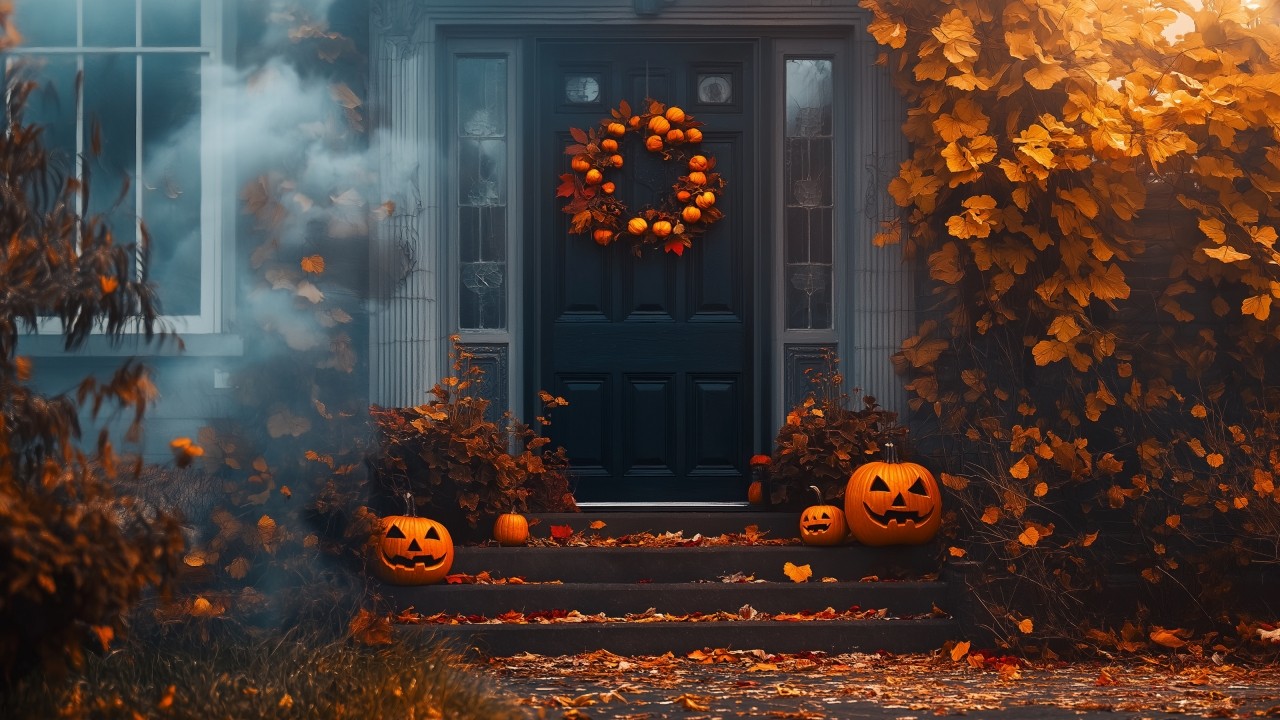 Halloween Wallpaper house