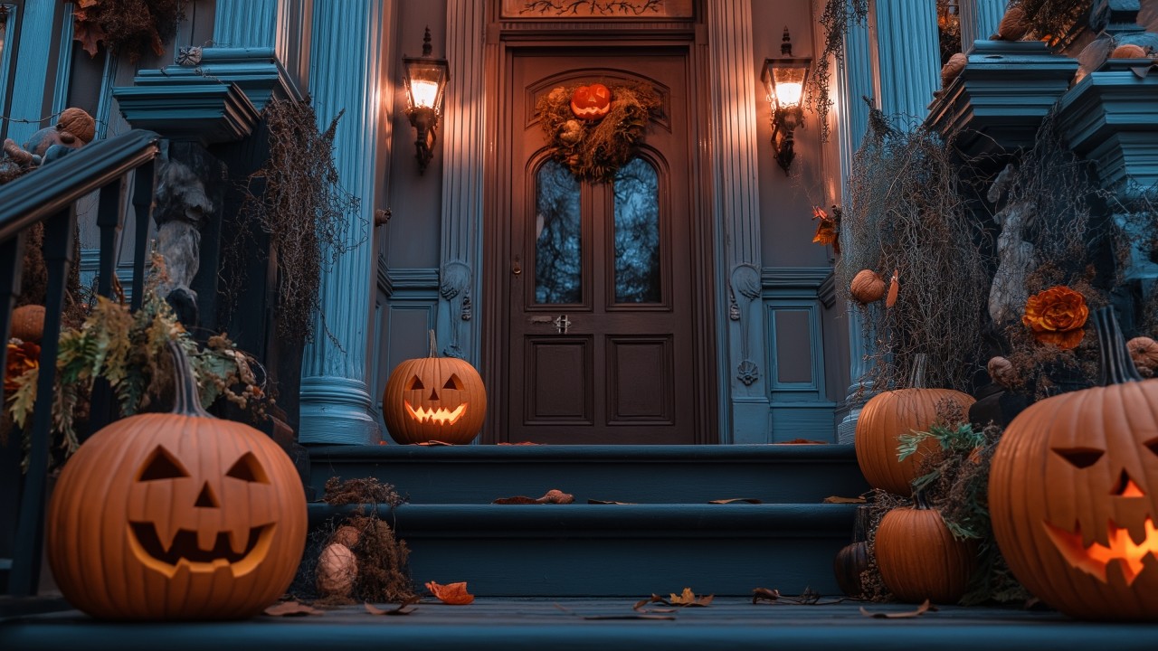 Halloween Wallpaper house
