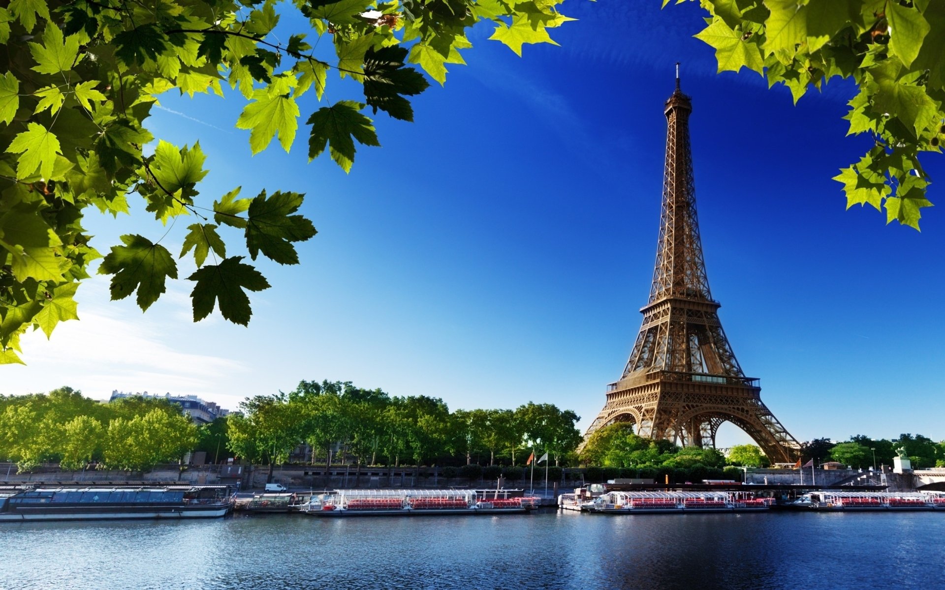 Paris Eiffel Tower HD Wallpaper