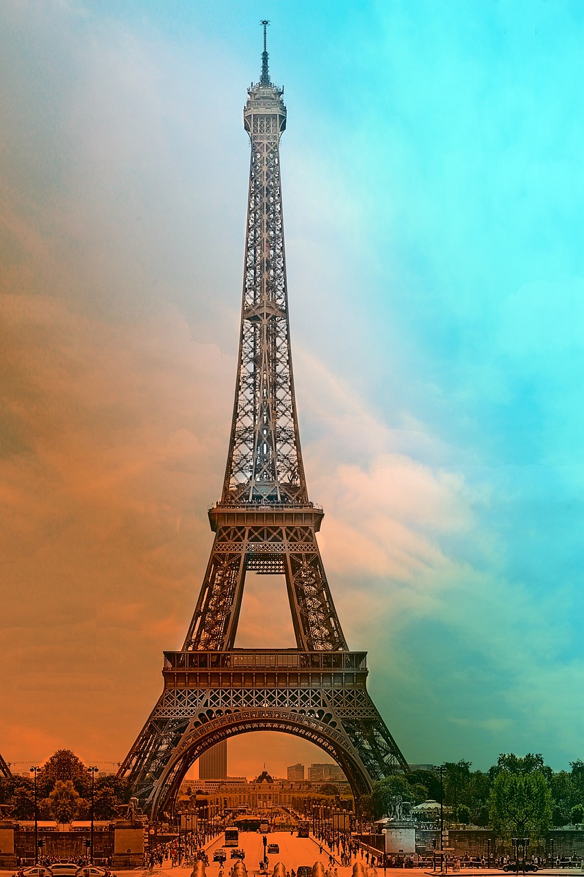 Eiffel Tower Paris France photo