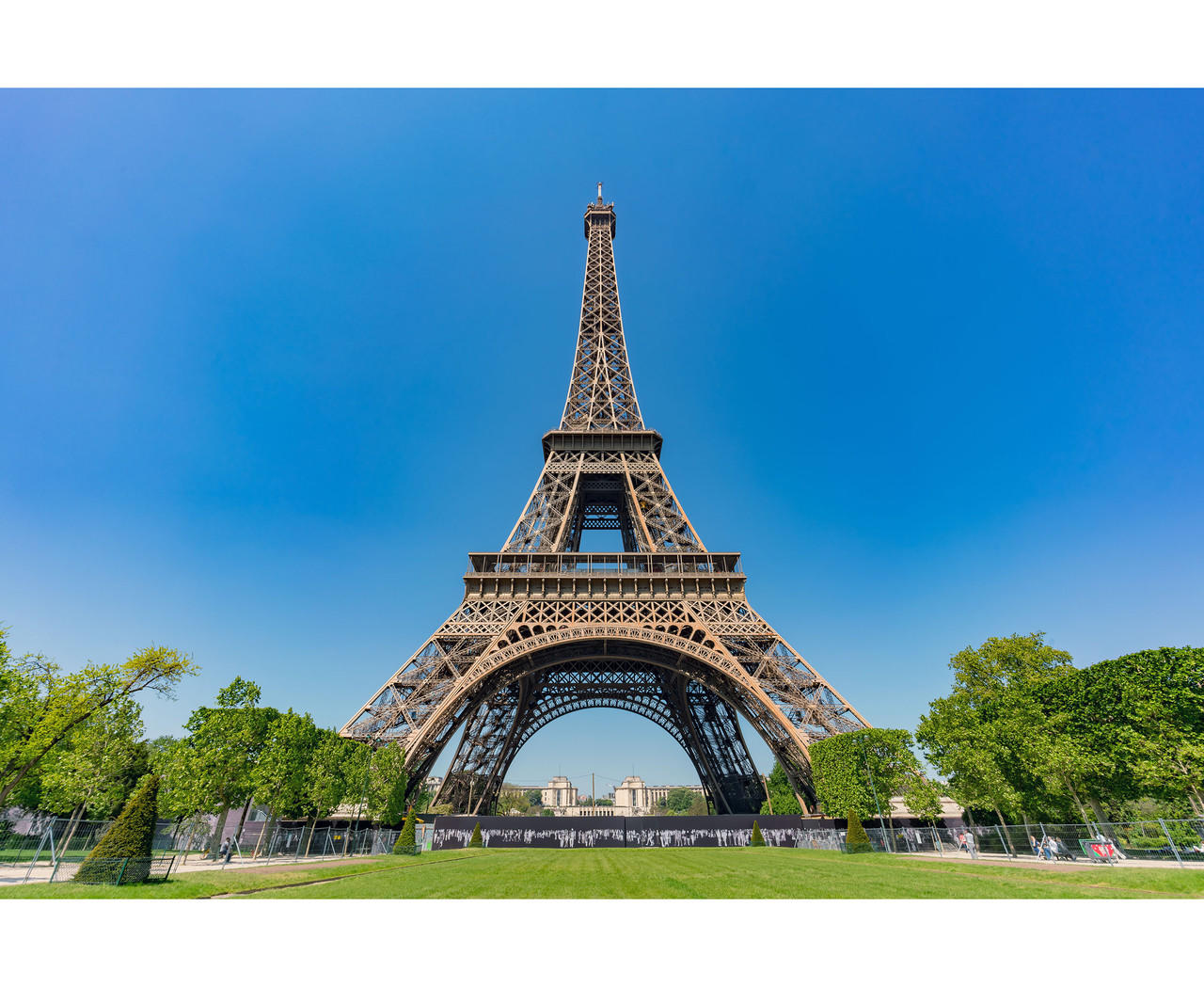 A View of the Eiffel Tower Paris France