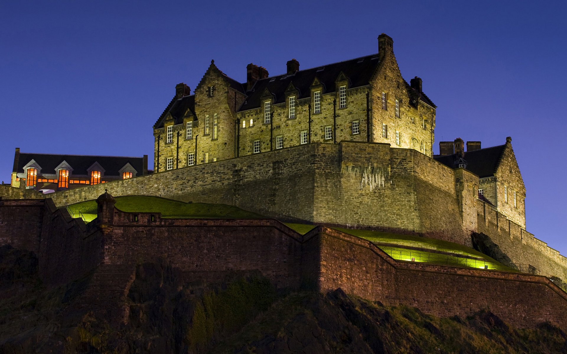Made Edinburgh Castle HD Wallpaper