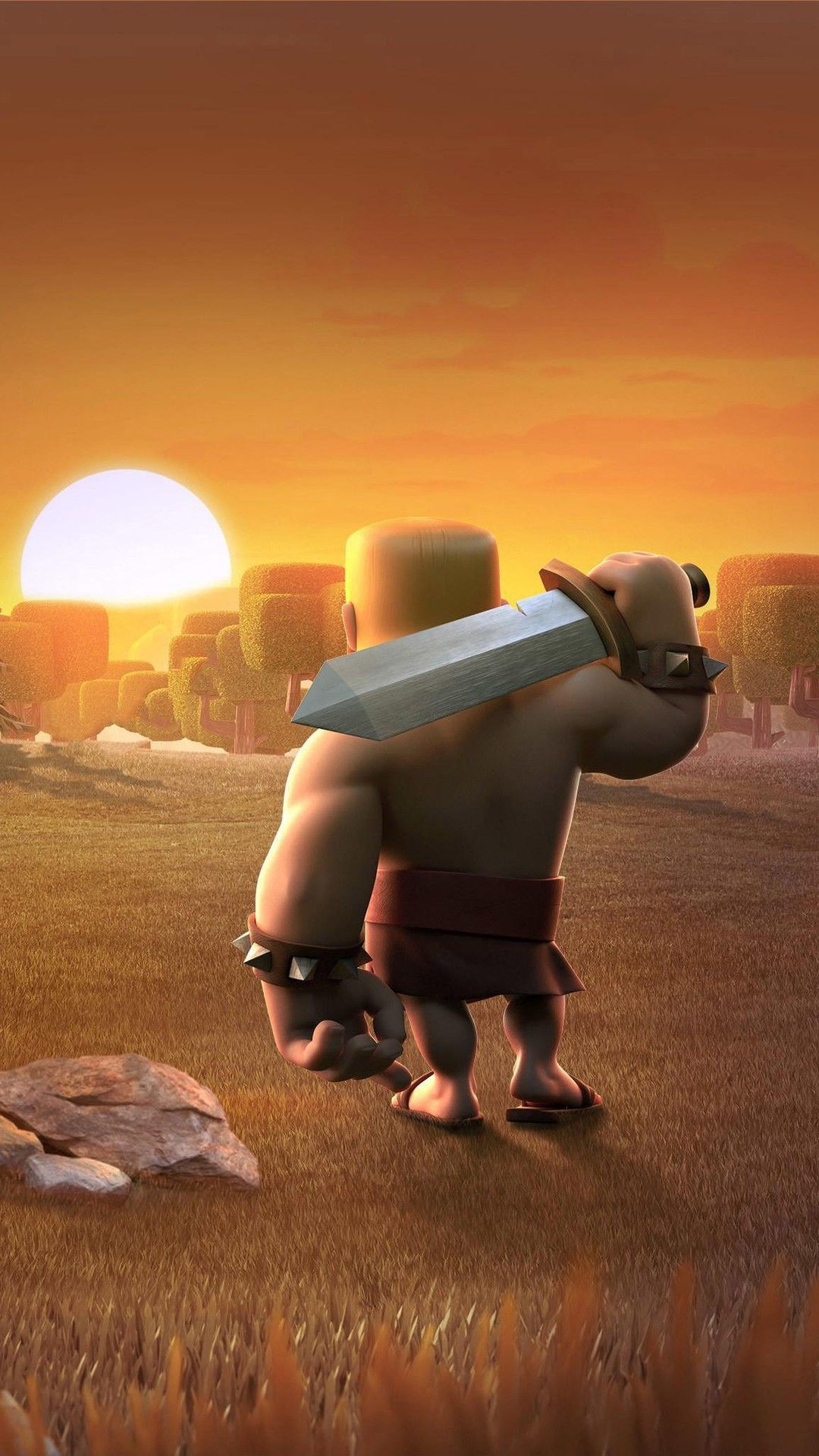 Barbarians Clash Of Clans Wide