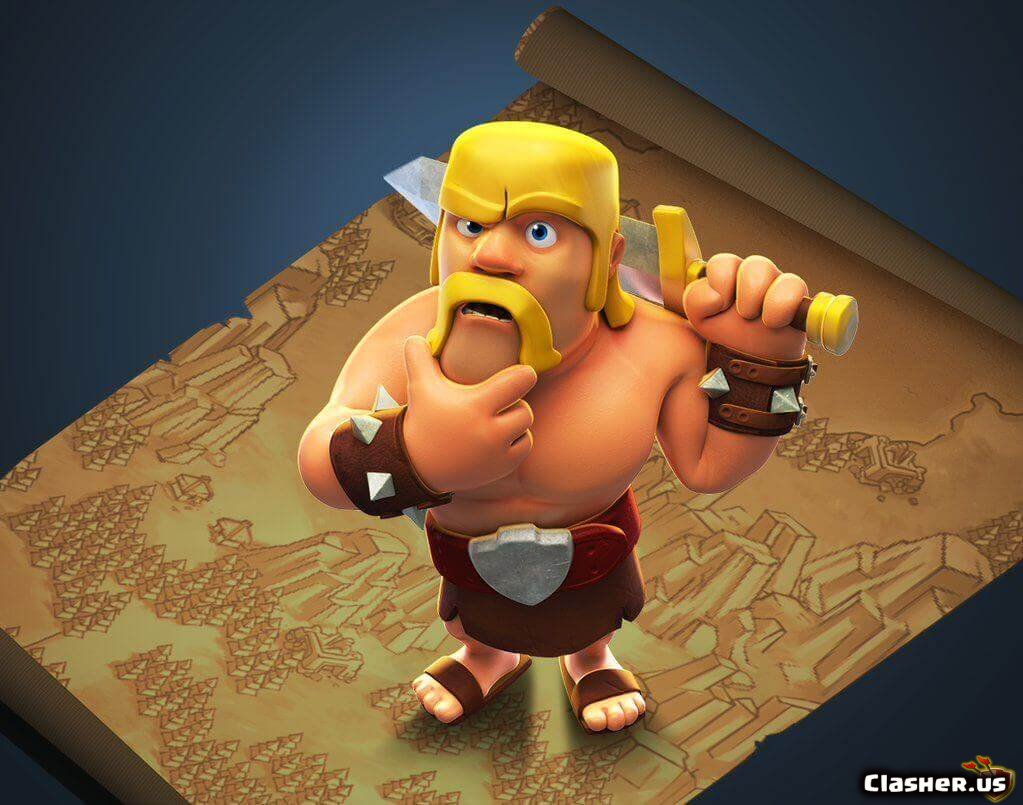 Barbarian map thinking of Clans