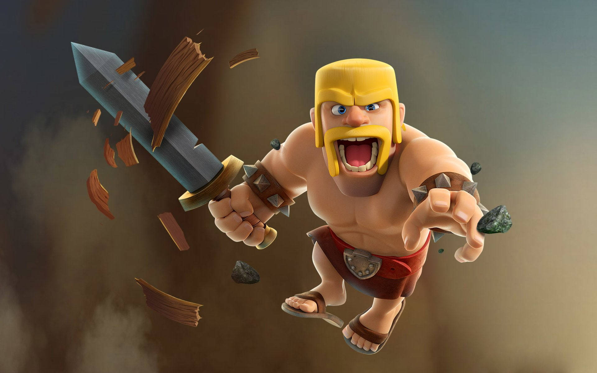 Sword Clash Of Clans Wallpaper