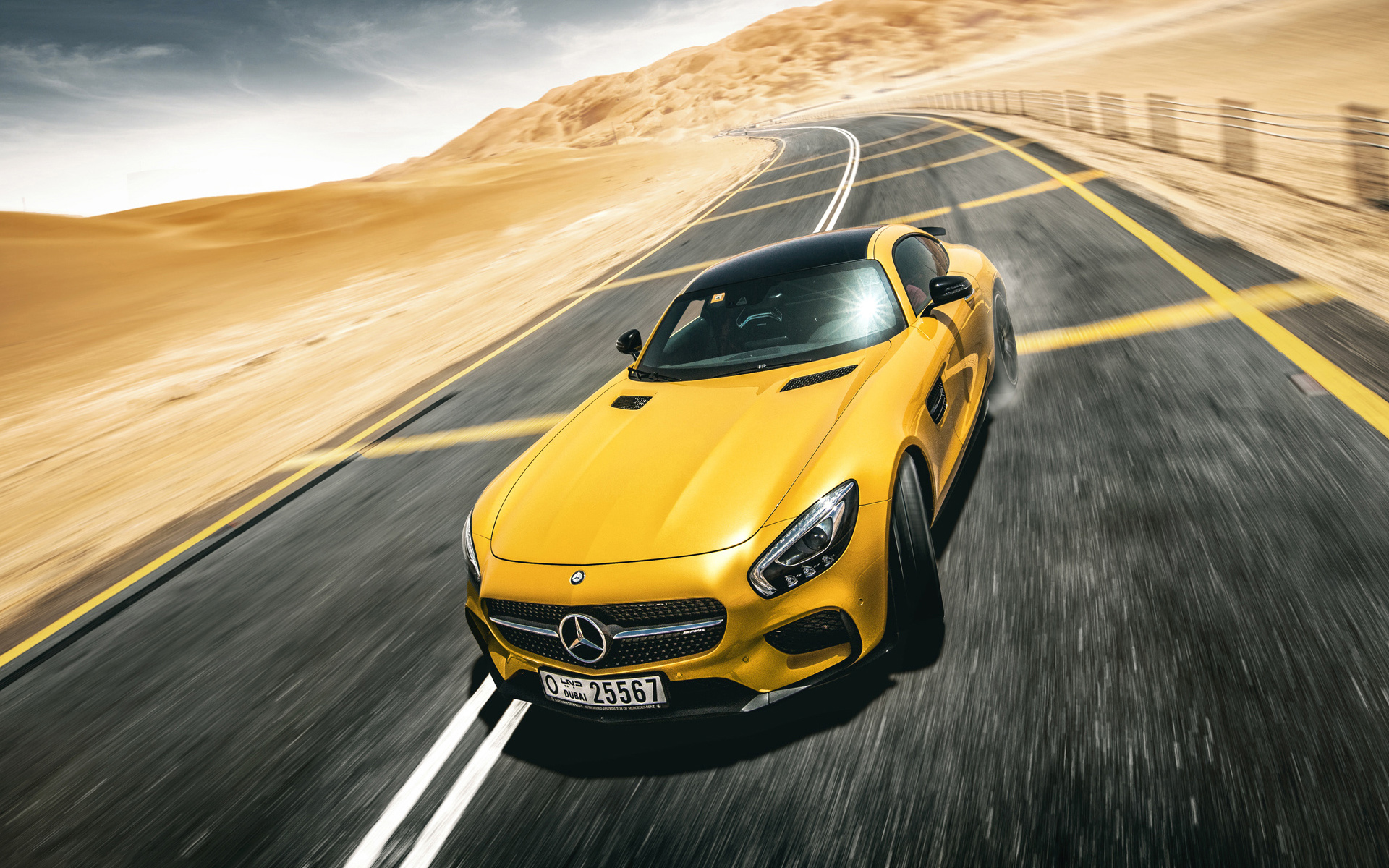 Vehicle Mercedes Benz AMG GT HD Wallpaper