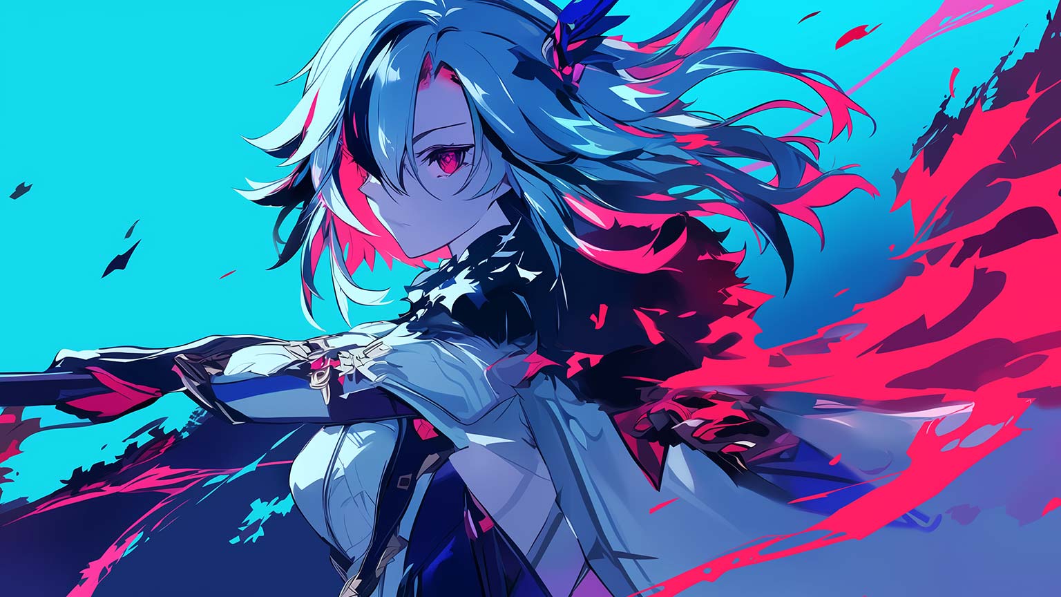 Genshin Impact Arlecchino Desktop